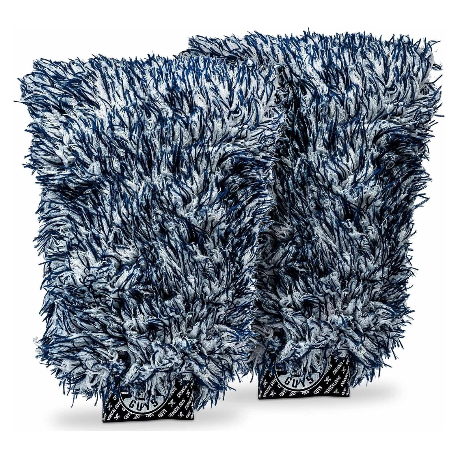 Mitón de Lavado Dually Chemical Guys - Microfibra Doble, 2 Piezas