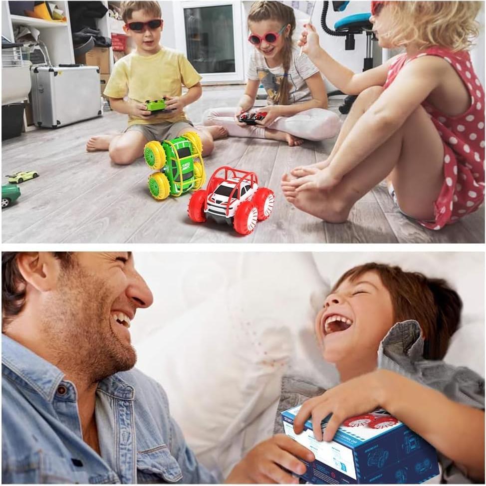 Coche RC Anfibio MaxTronic 4WD 15KM/H Rojo IP68