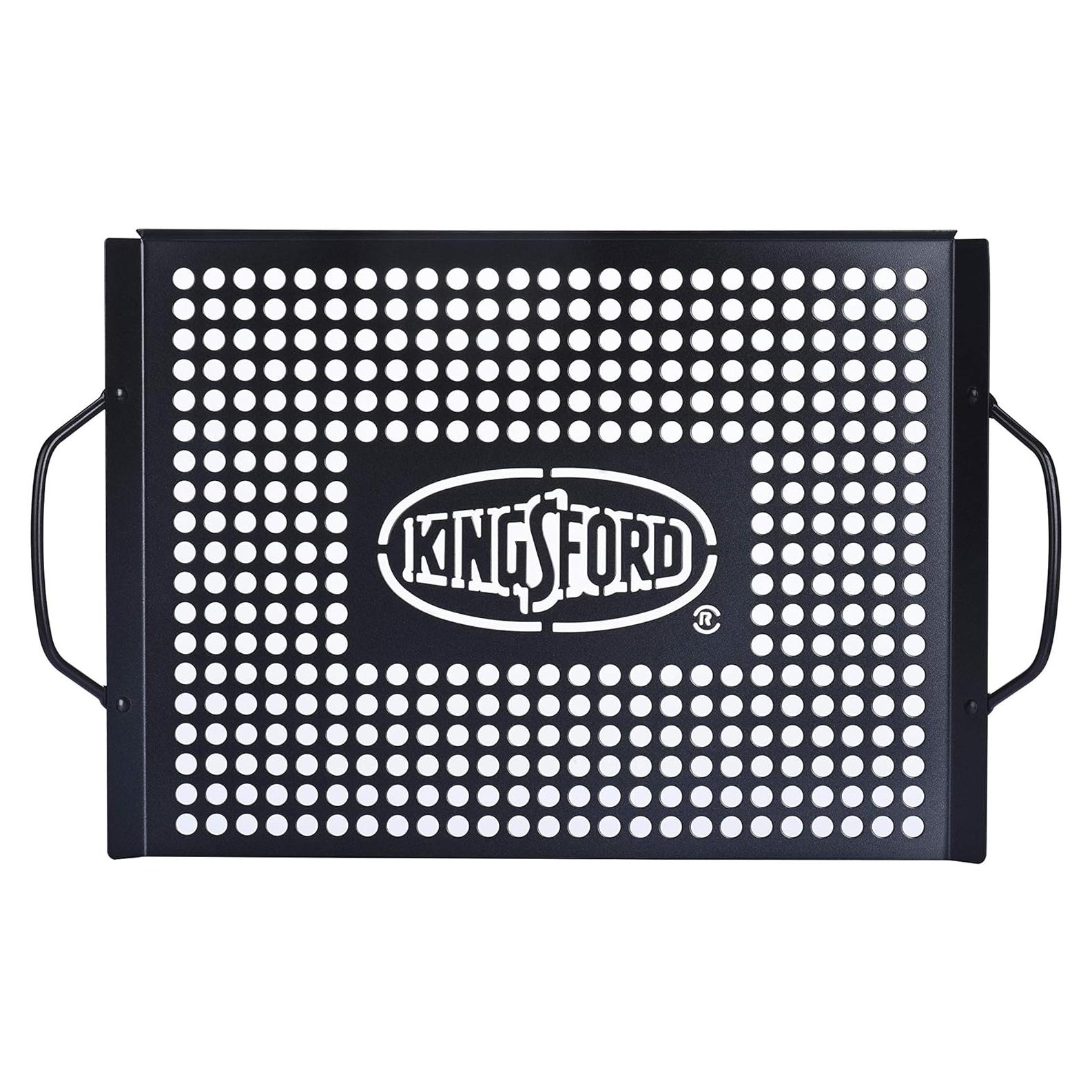 Tapa de Parrilla Antiadherente Kingsford 45x28 cm con Mangos