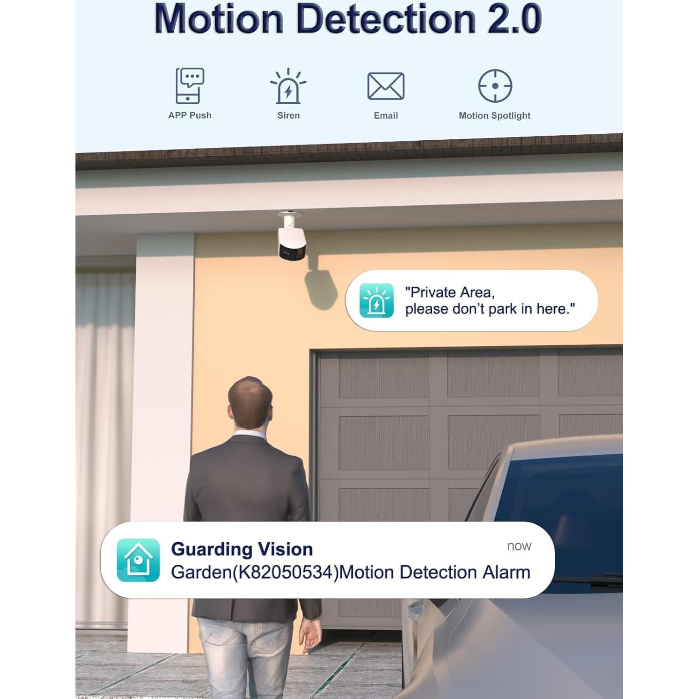 Cámara de Seguridad Anpviz 4K PoE Doble Lente 180° IP67