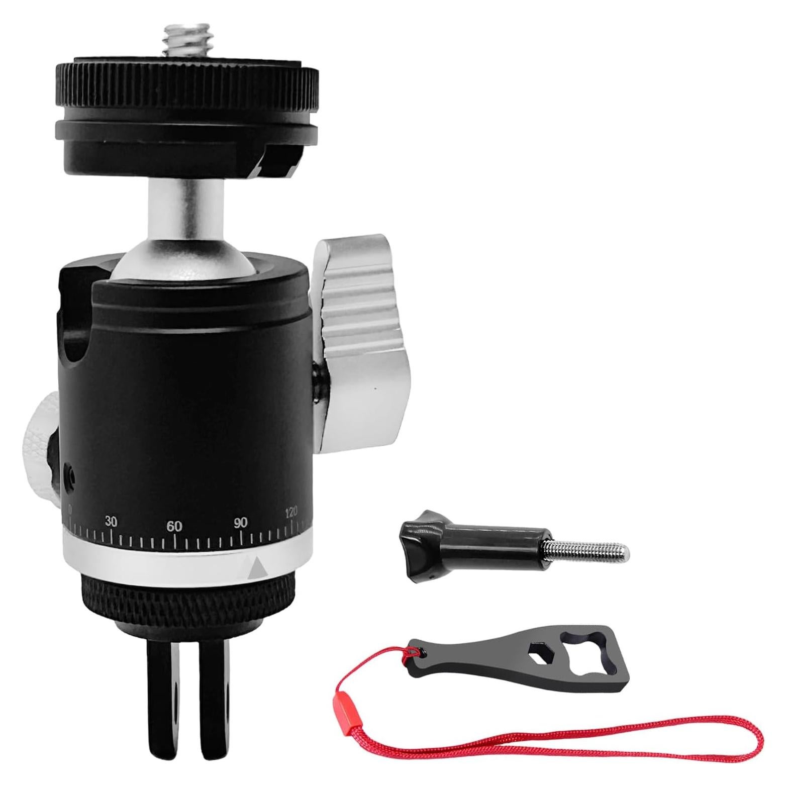 Adaptador de Montaje de Trípode SRUIM con Cabezal de Bola 360°