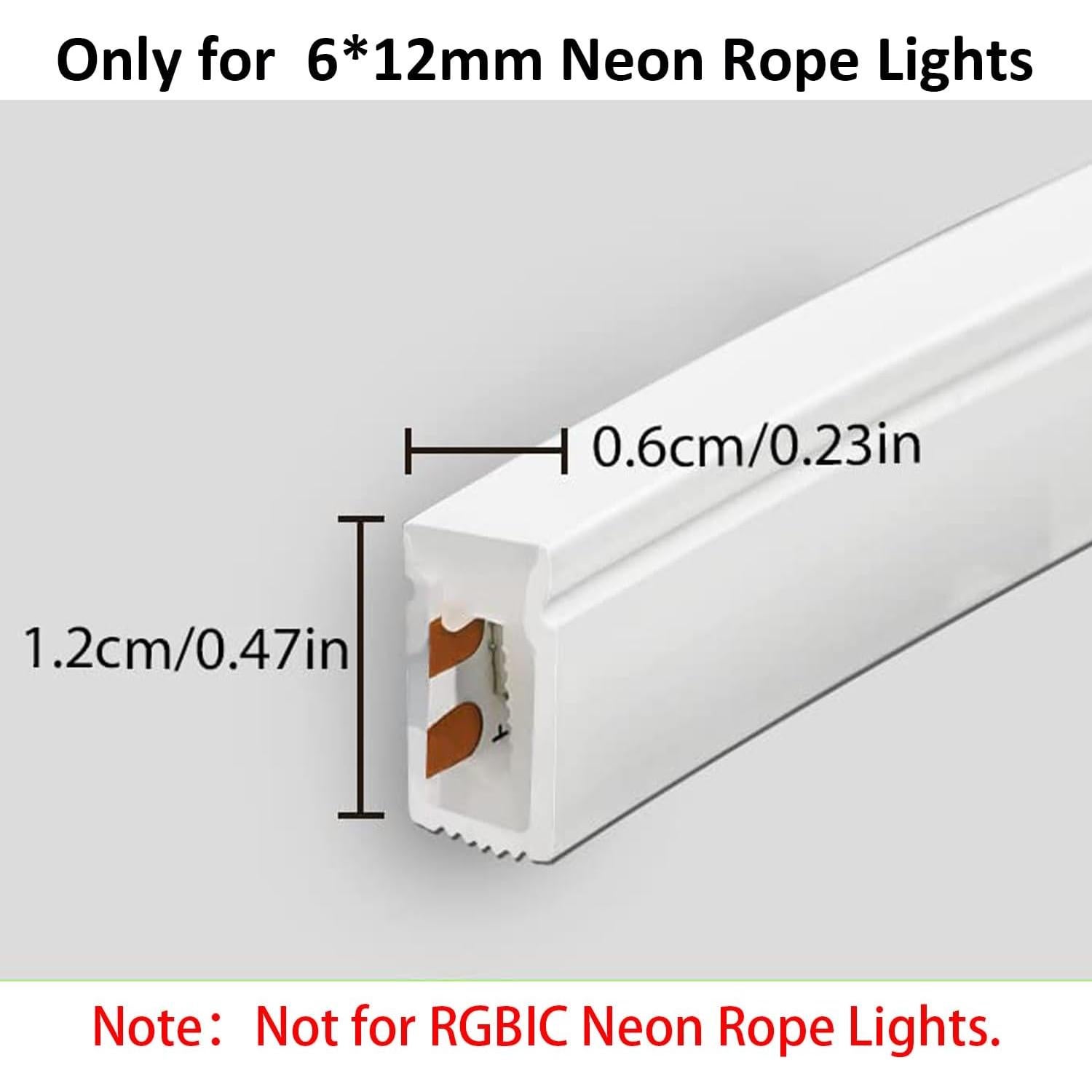 Soportes de Montaje para Luces de Neón Lucienstar 50PCS