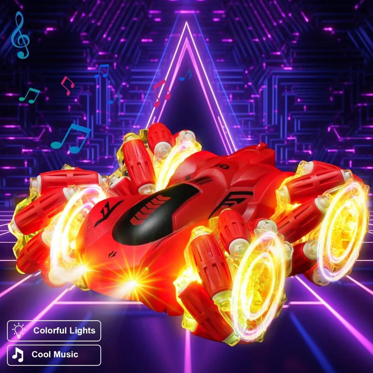 Coche Acrobático RC SYOZAC 4WD Detección de Gestos Azul