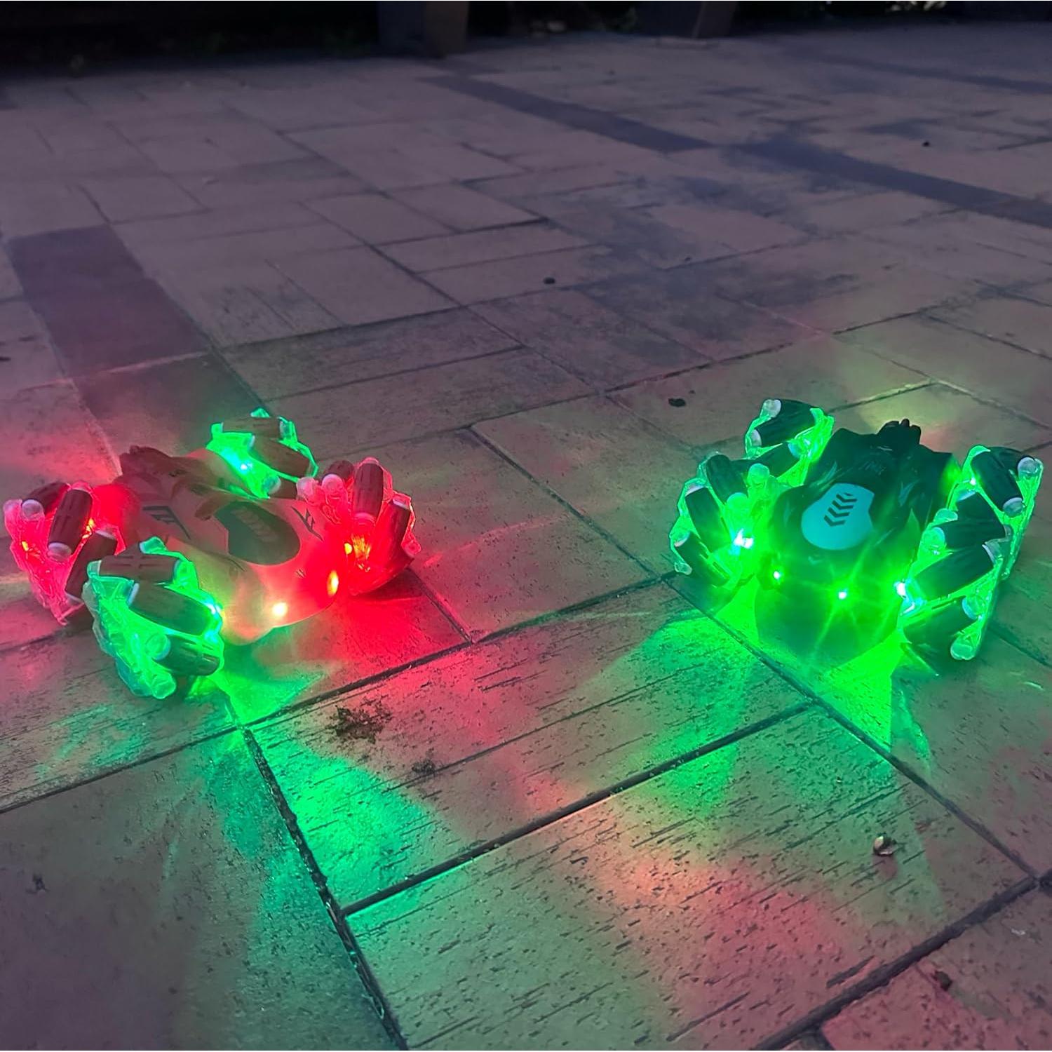 Coche Acrobático RC SYOZAC 4WD Detección de Gestos Azul