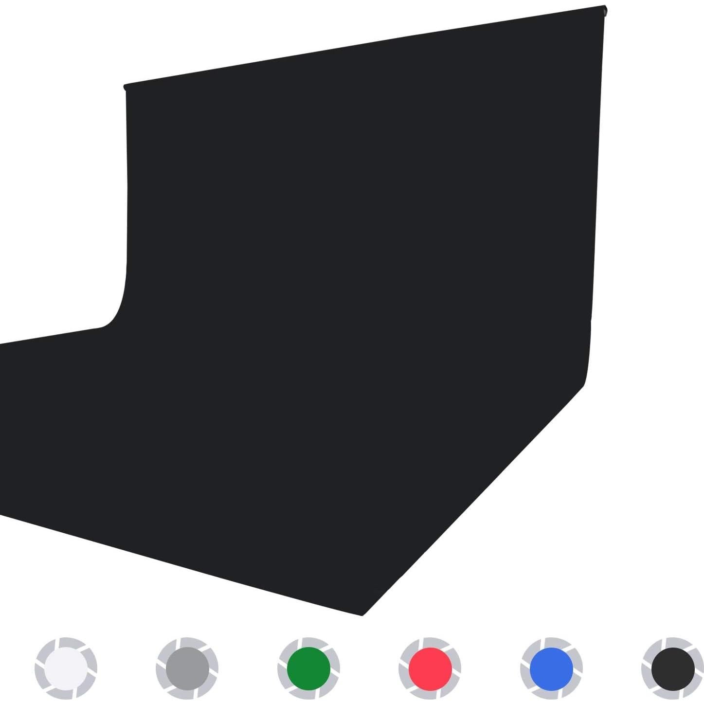 Fondo Negro 1.5x2 m ISSUNTEX para Estudio Fotográfico