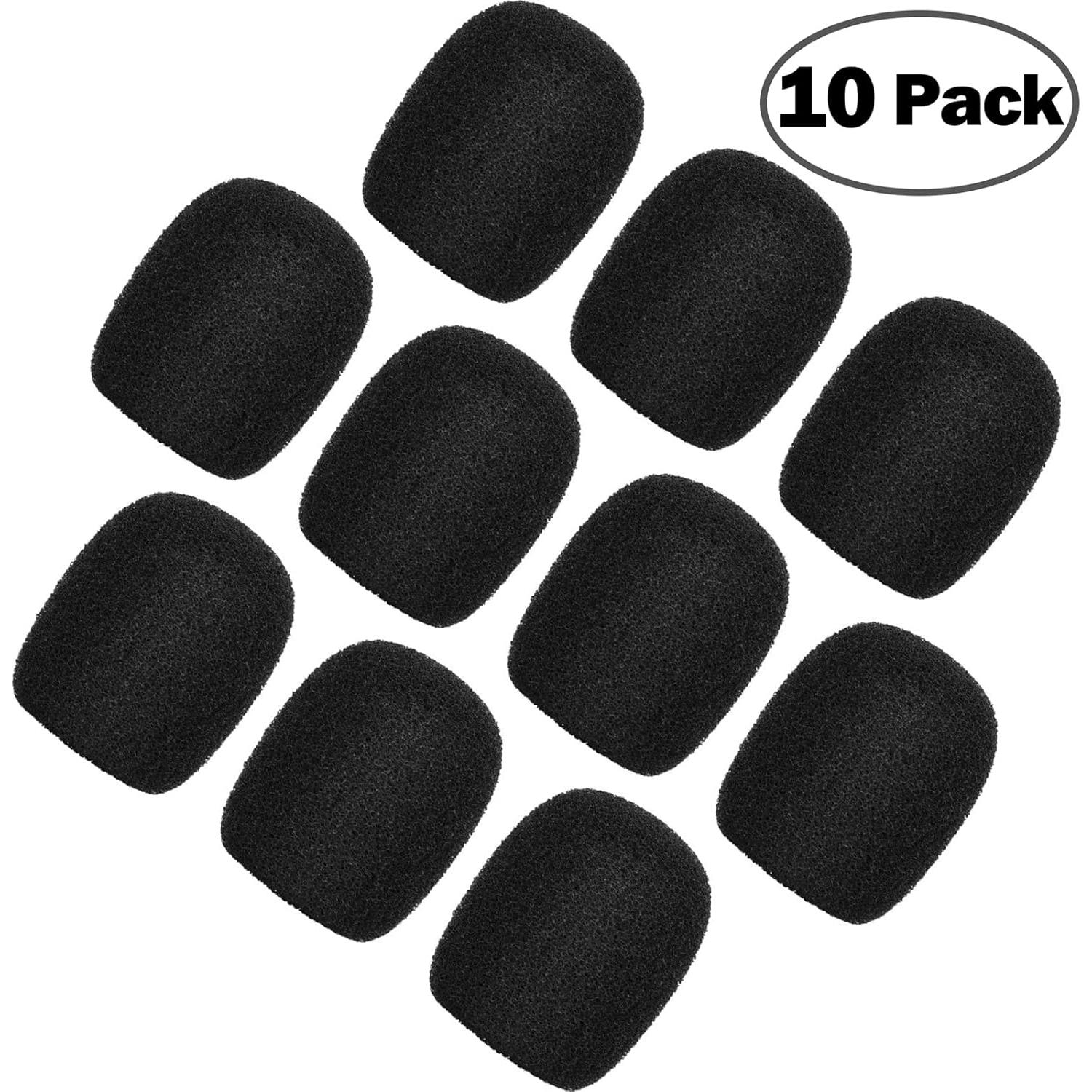 Pack de 10 Fundas de Espuma para Micrófono de Solapa ChromLives
