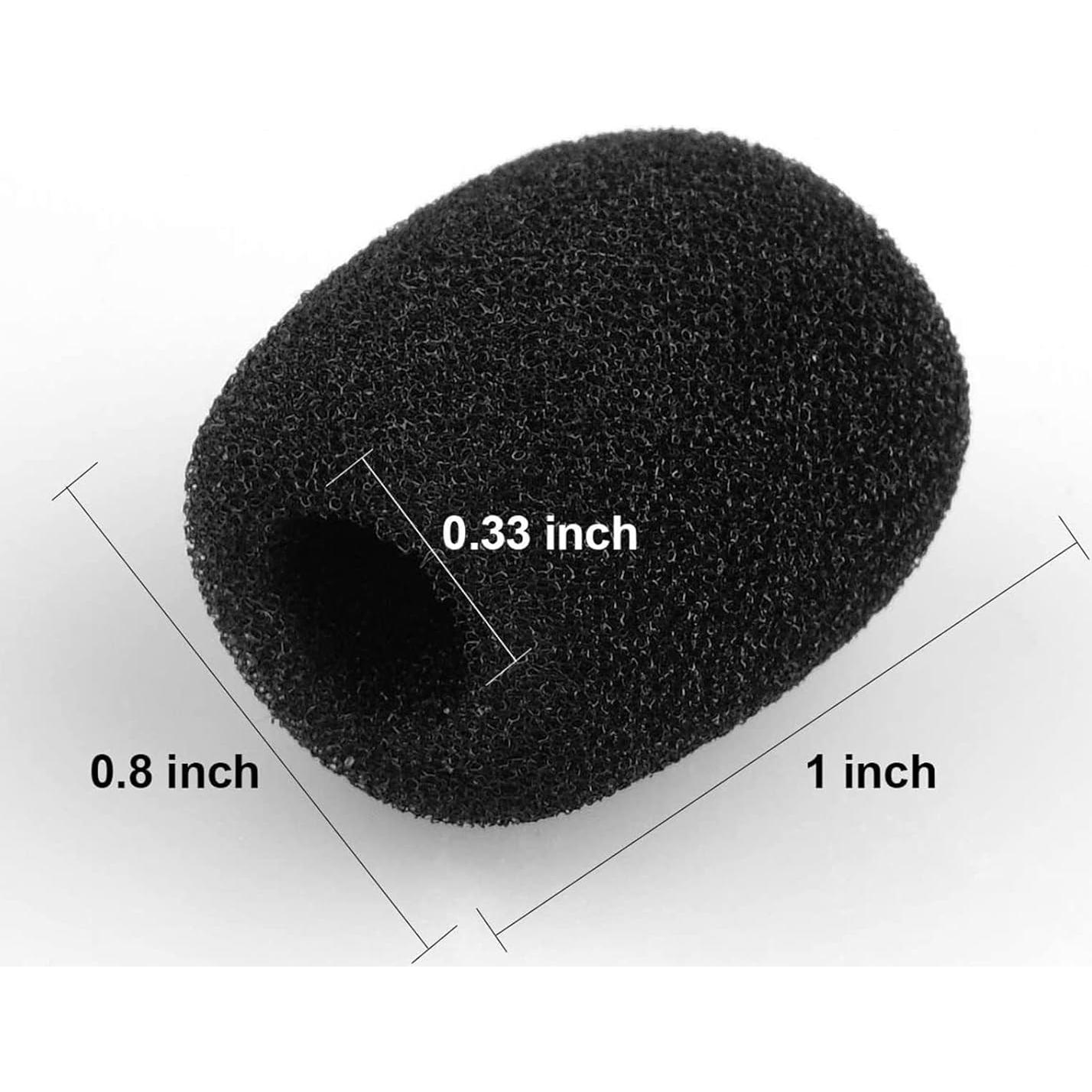 Pack de 10 Fundas de Espuma para Micrófono de Solapa ChromLives