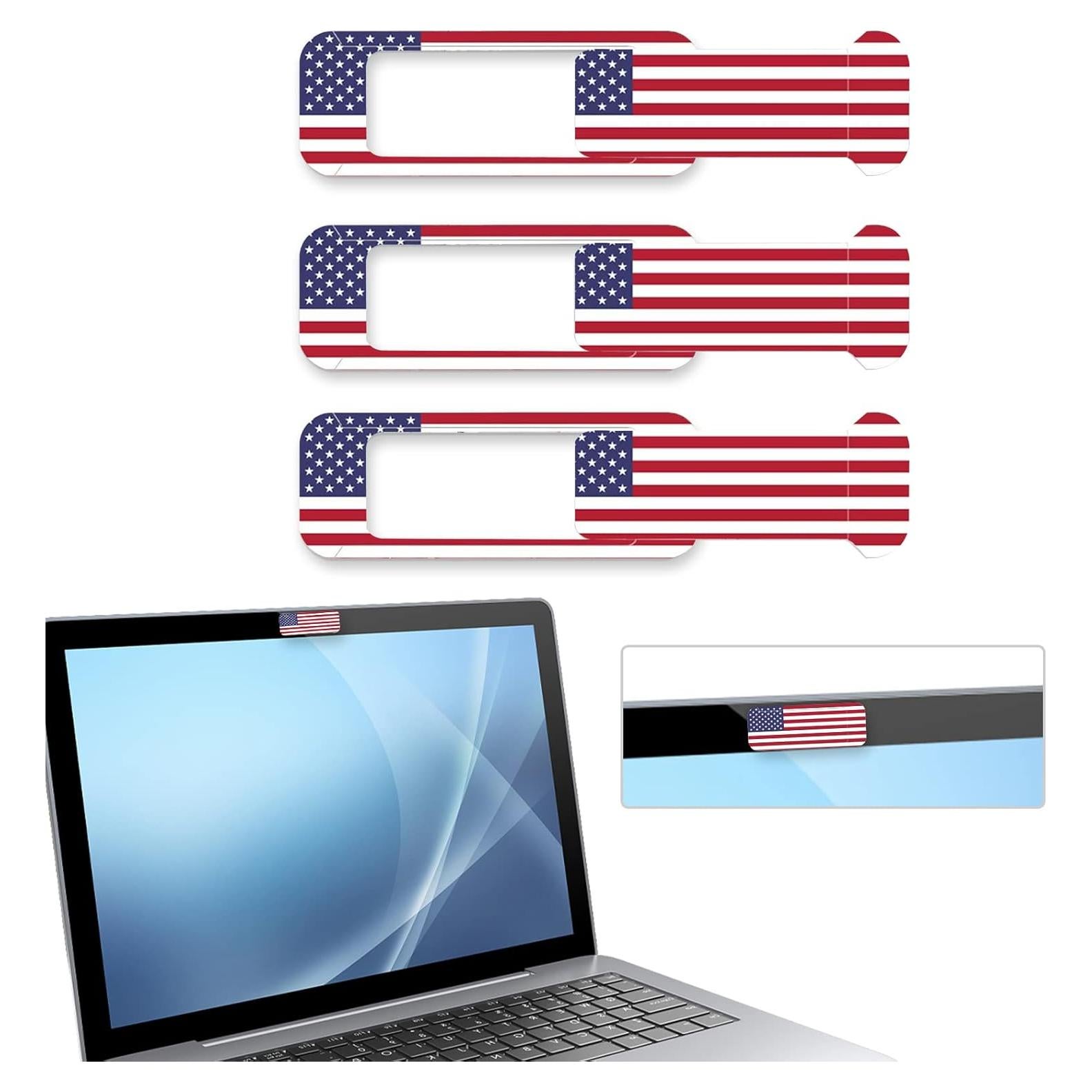 Cubierta de Webcam ZYAOTWQZ 3 Piezas Protección Privacidad