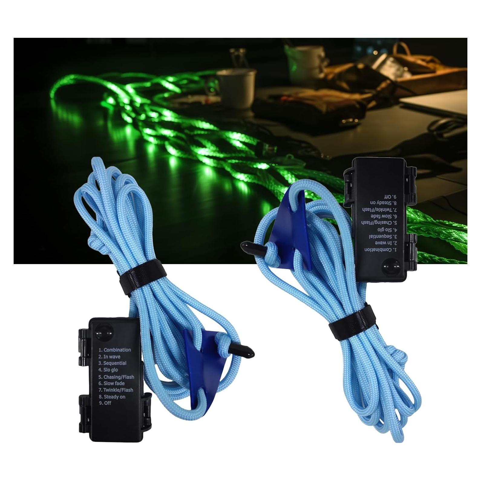 Luz de Cuerda LED Pauke'réi 5m 6mm Azul Impermeable