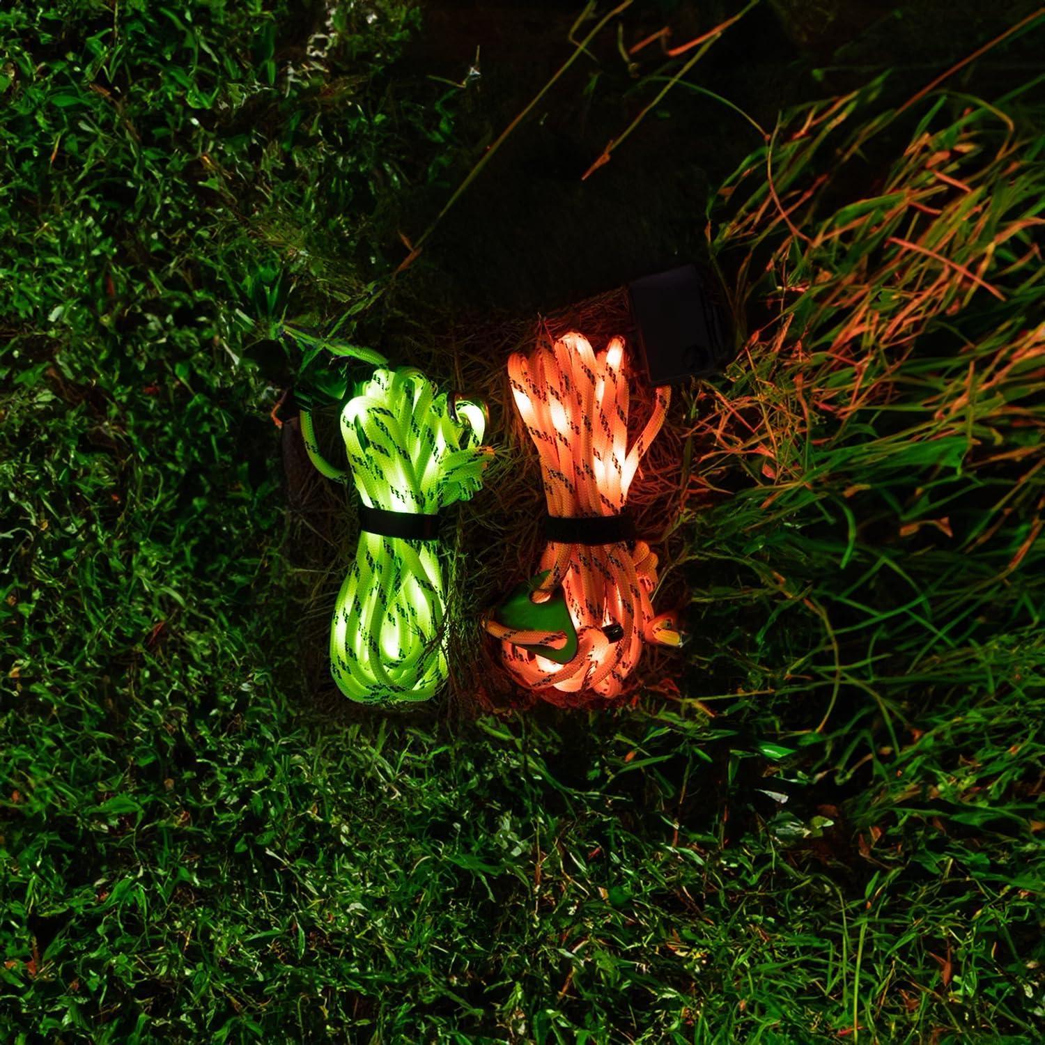 Luz de Cuerda LED Pauke'réi 5m 6mm Azul Impermeable