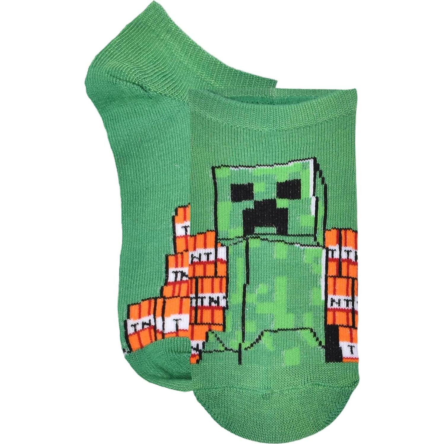 Set de Calcetines Cortos Minecraft para Niños 3-Pack