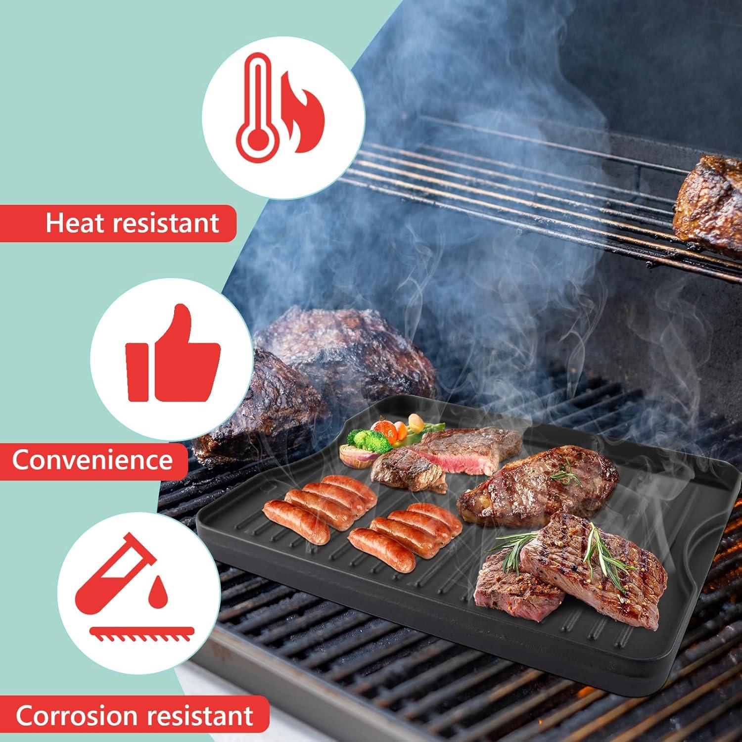 Plancha Reversible Hierro Fundido 40.64x35.56cm WEBROIL