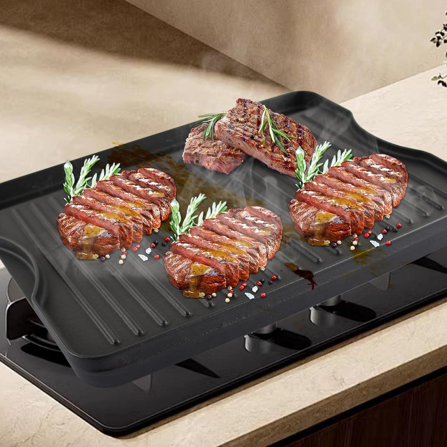 Plancha Reversible Hierro Fundido 40.64x35.56cm WEBROIL