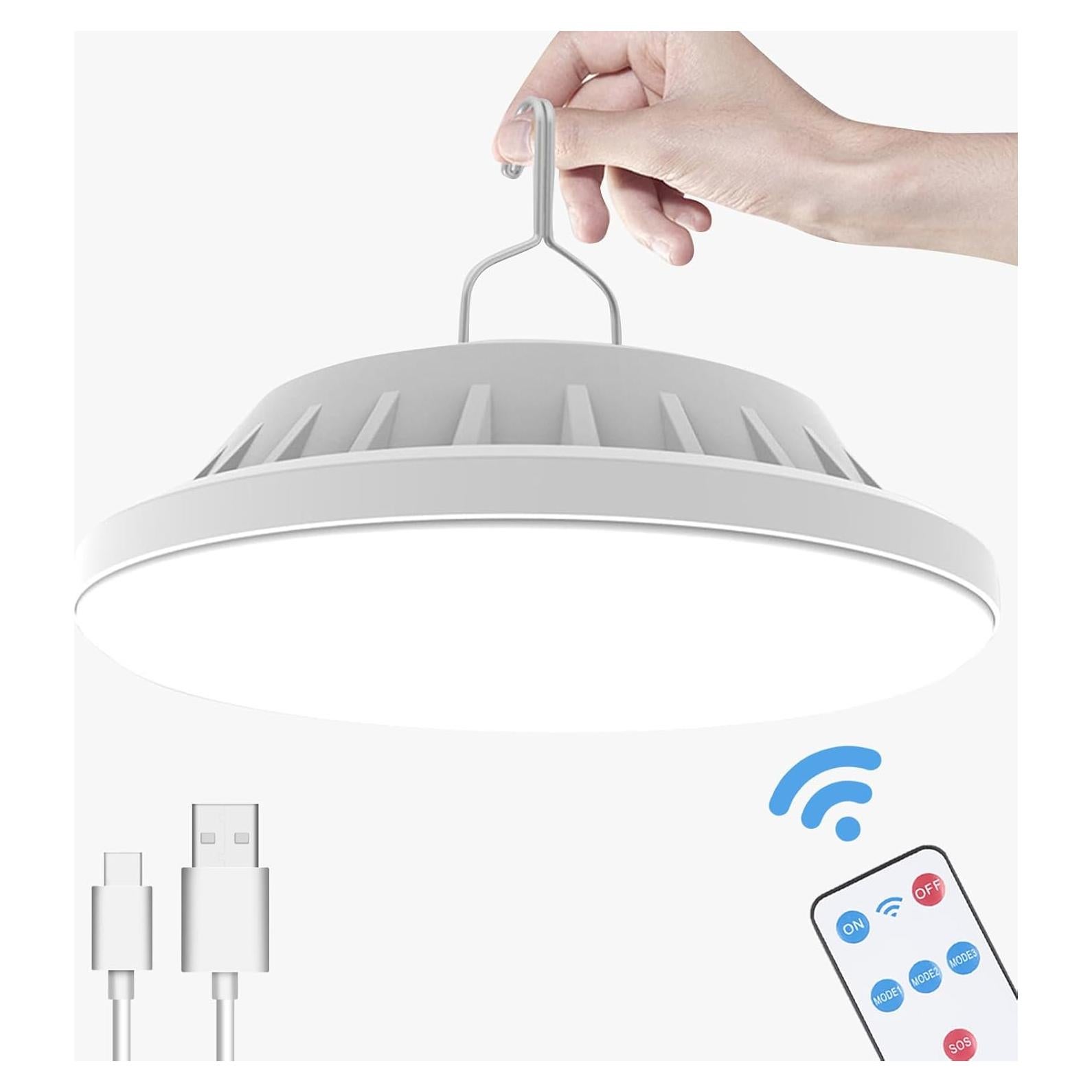 Linterna de Camping Solar H8167 4000LM LED Recargable IPX4