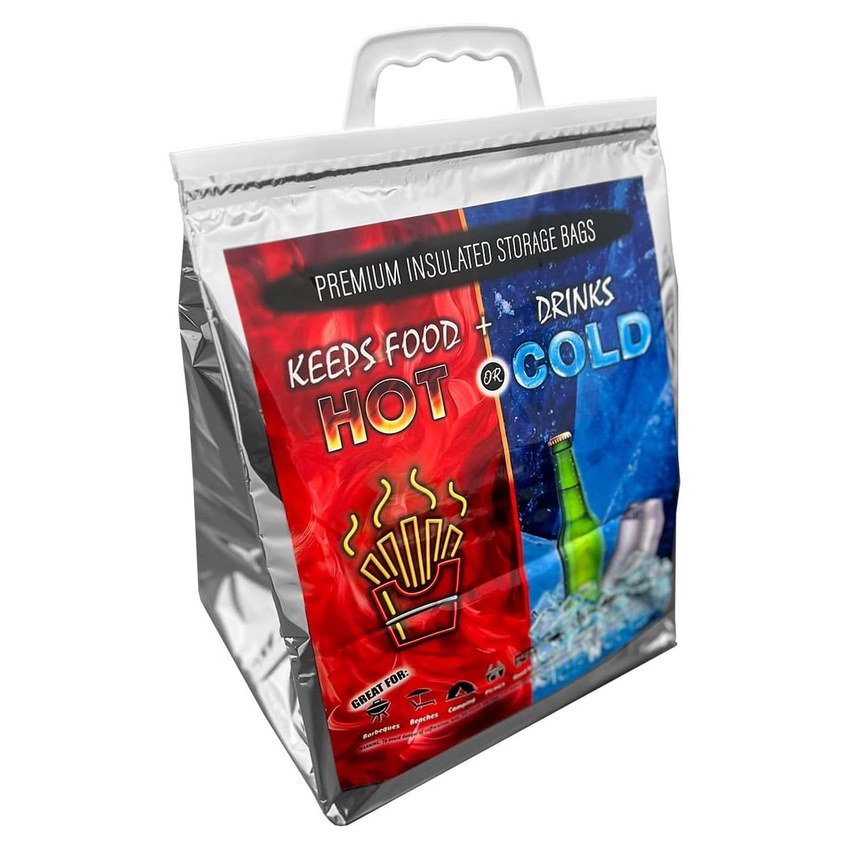 Bolsa Térmica Mediana ICE N COLD Reutilizable Aislada 11.34 kg