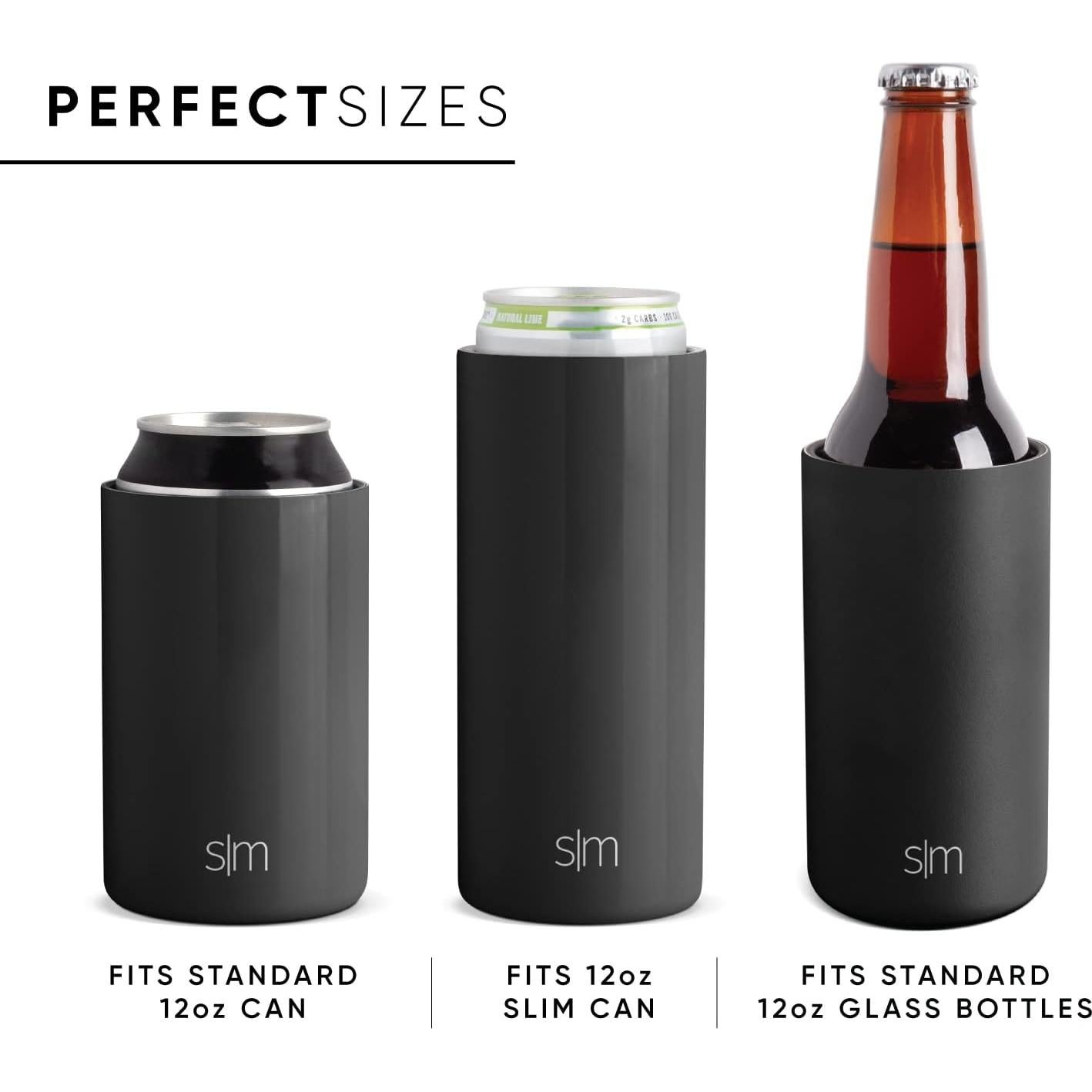 Enfriador de Latas Delgado Simple Modern 12oz Acero Inoxidable