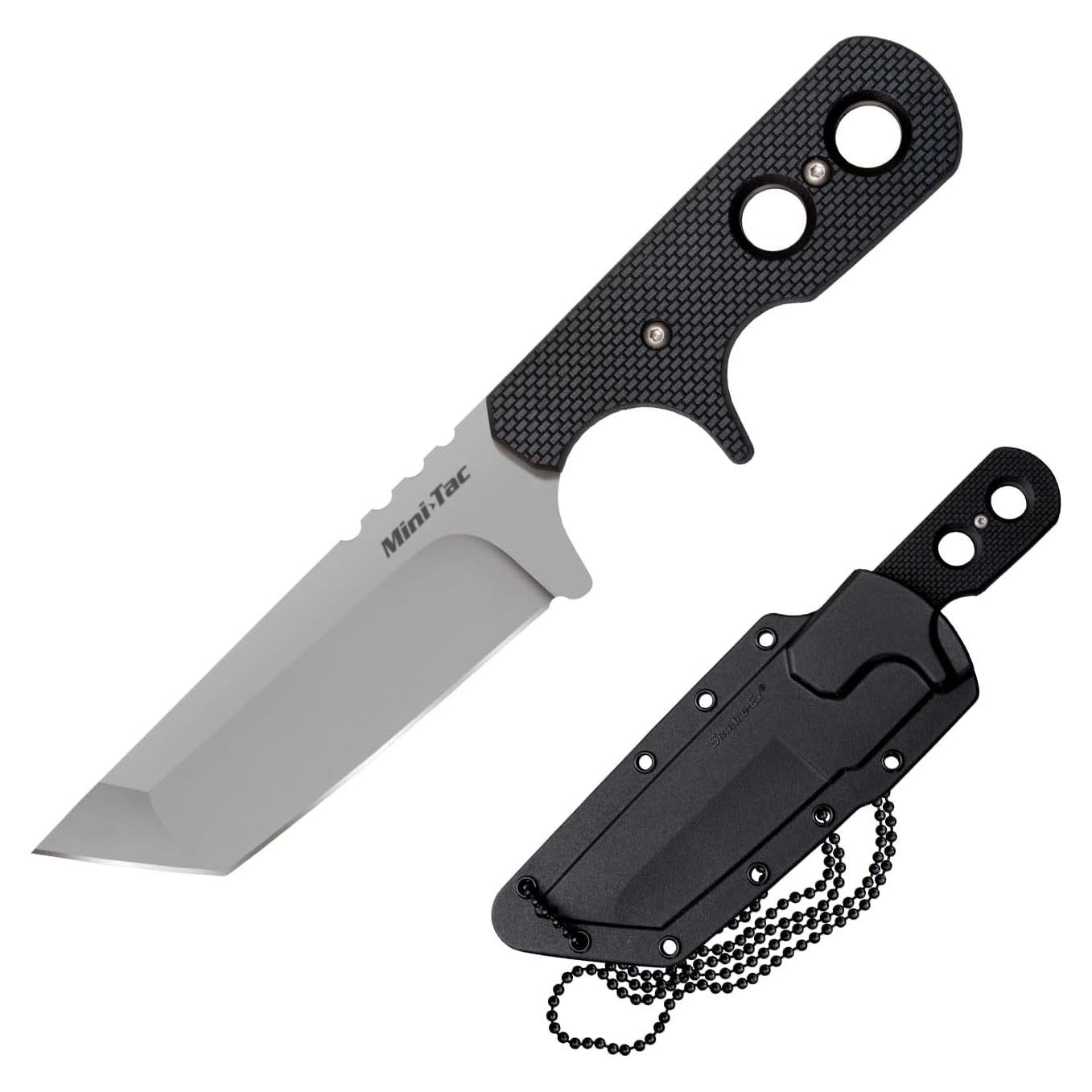 Cuchillo Táctico Cold Steel Mini Tac Tanto AUS8A Filo Liso