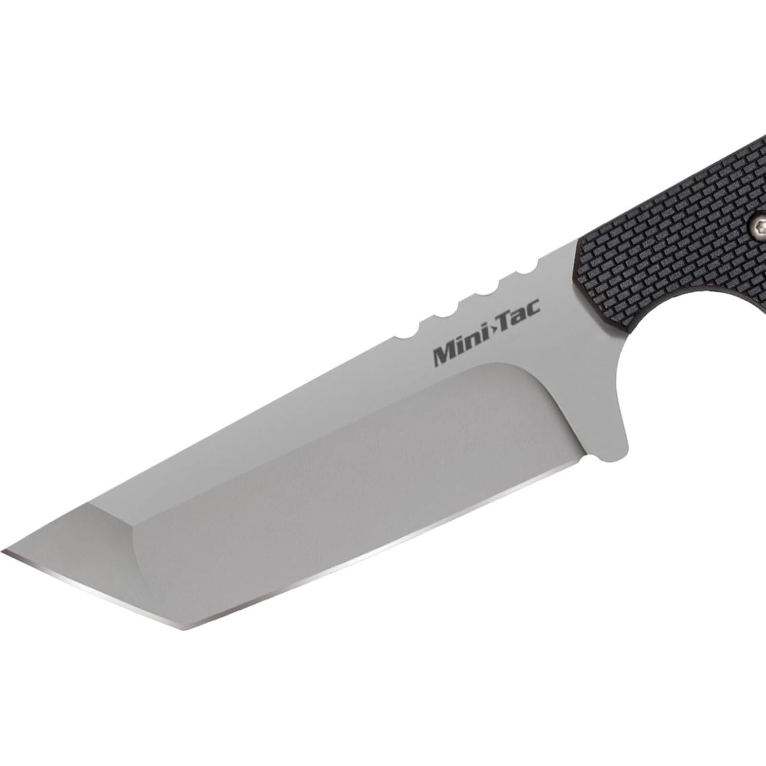 Cuchillo Táctico Cold Steel Mini Tac Tanto AUS8A Filo Liso