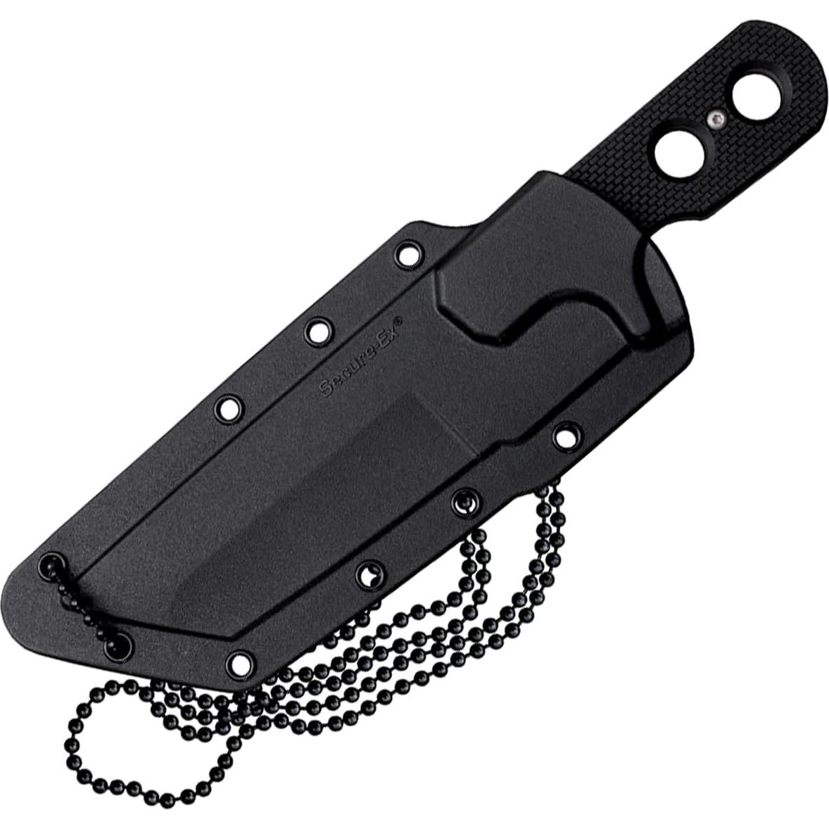 Cuchillo Táctico Cold Steel Mini Tac Tanto AUS8A Filo Liso