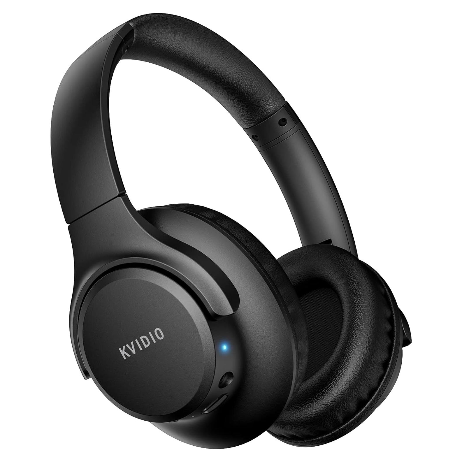 Auriculares Bluetooth KVIDIO WH201A Plegables 65h Batería