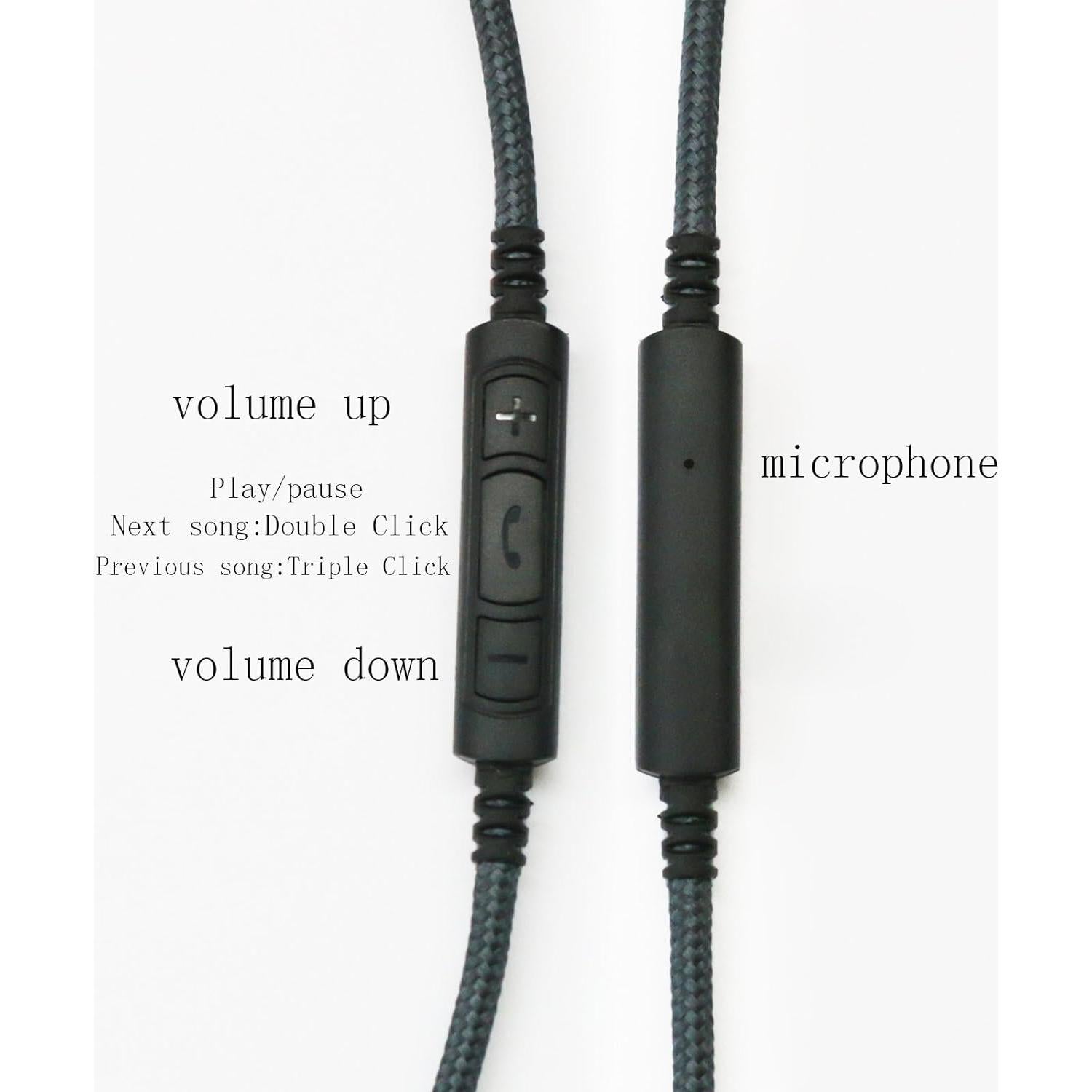 Cable de Reemplazo 1.2m KetDirect con Control Remoto y Micrófono