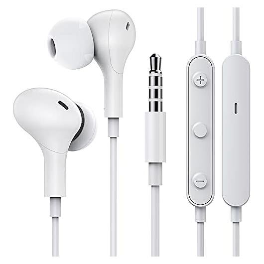 Auriculares in-ear con micrófono eYistar A50 3.5mm Blanco