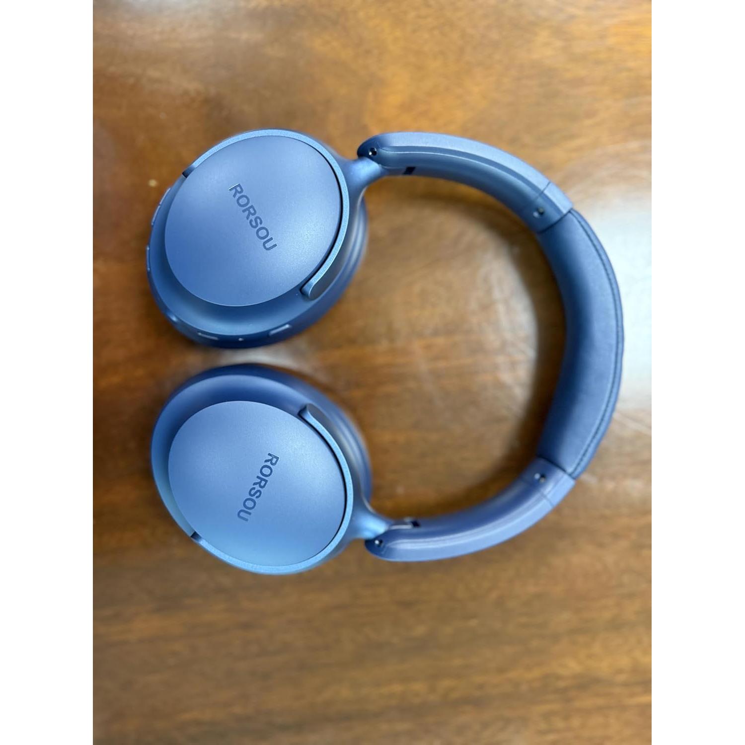 Auriculares Bluetooth RORSOU B8 HiFi Plegables 50h Azul