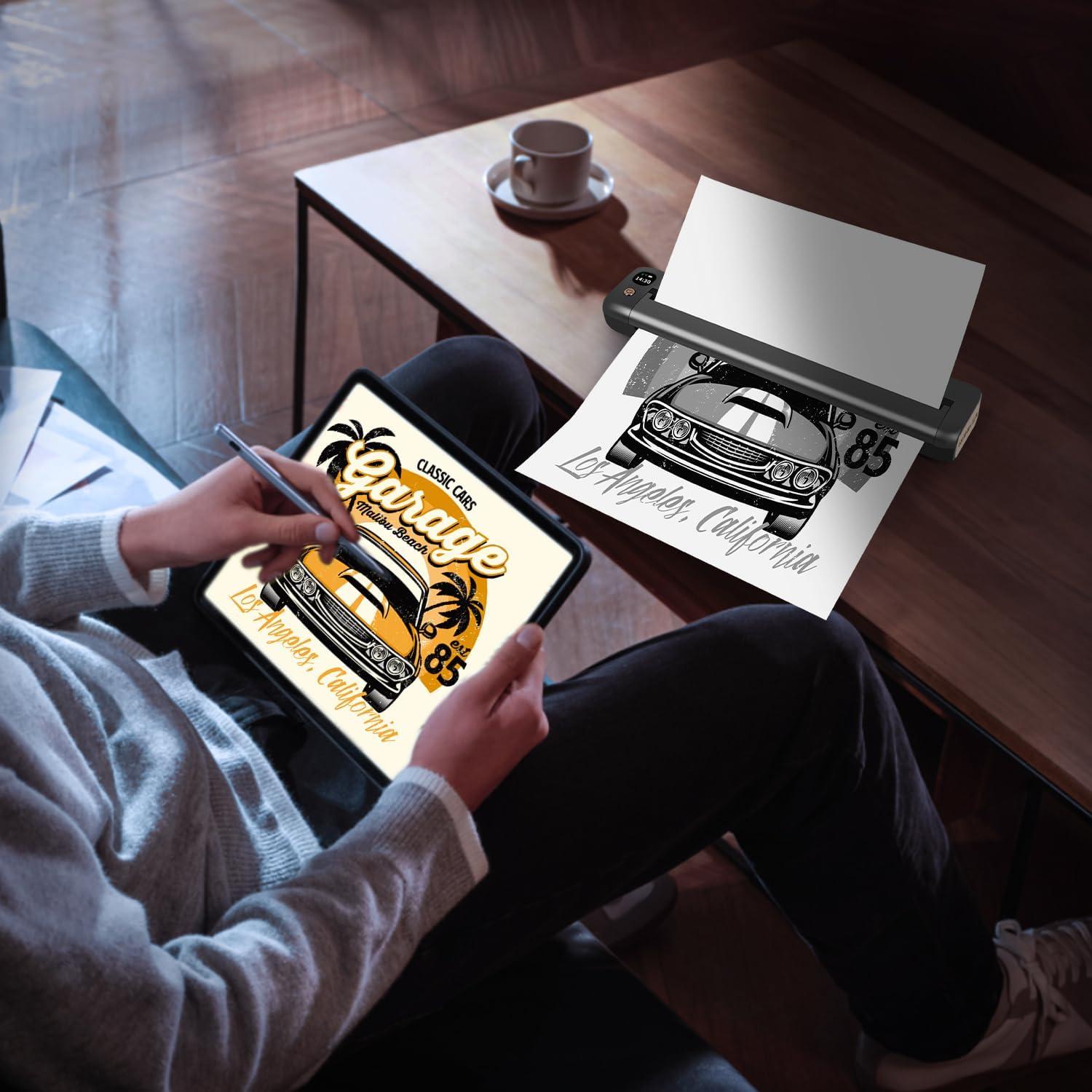 Impresora Térmica Portátil Rongta F81 Inalámbrica Bluetooth WiFi