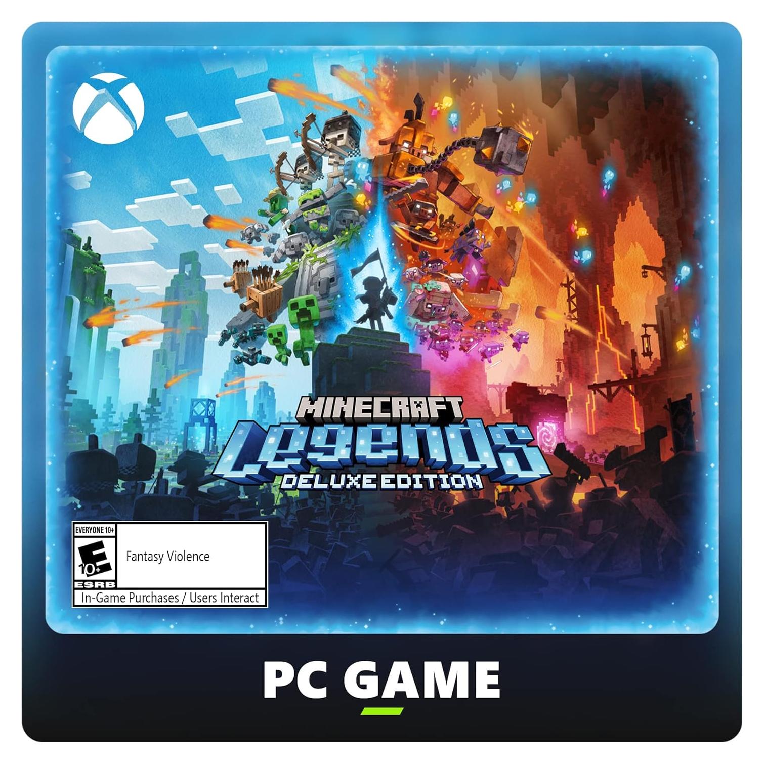 Minecraft Legends Deluxe - Windows Digital - 6 Skins Adicionales