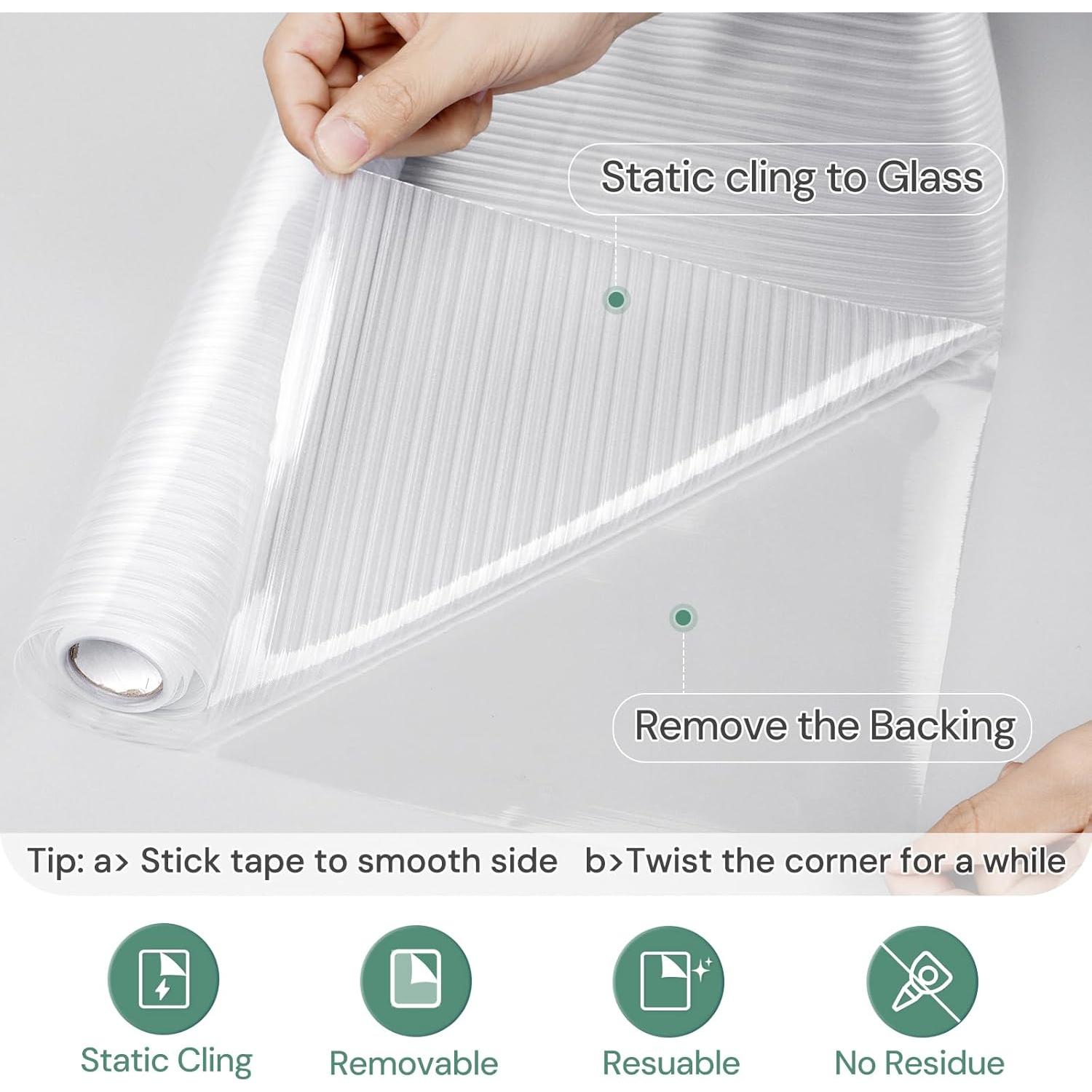 Película de Ventana LUTE Esmerilada Estriada 44.5x199.4 cm