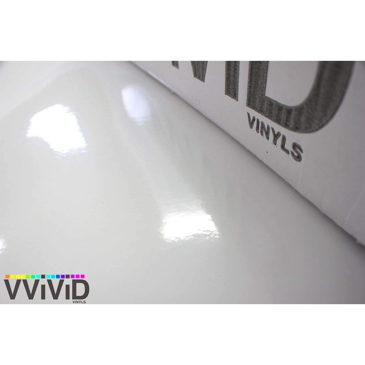 Vinilo de Envoltura de Coche Gloss Blanco VViViD 30x152cm
