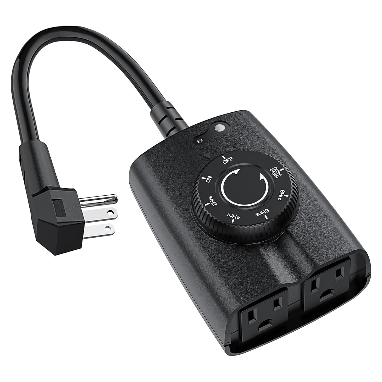 Temporizador Exterior G-ELEK 24 Horas con Sensor de Luz