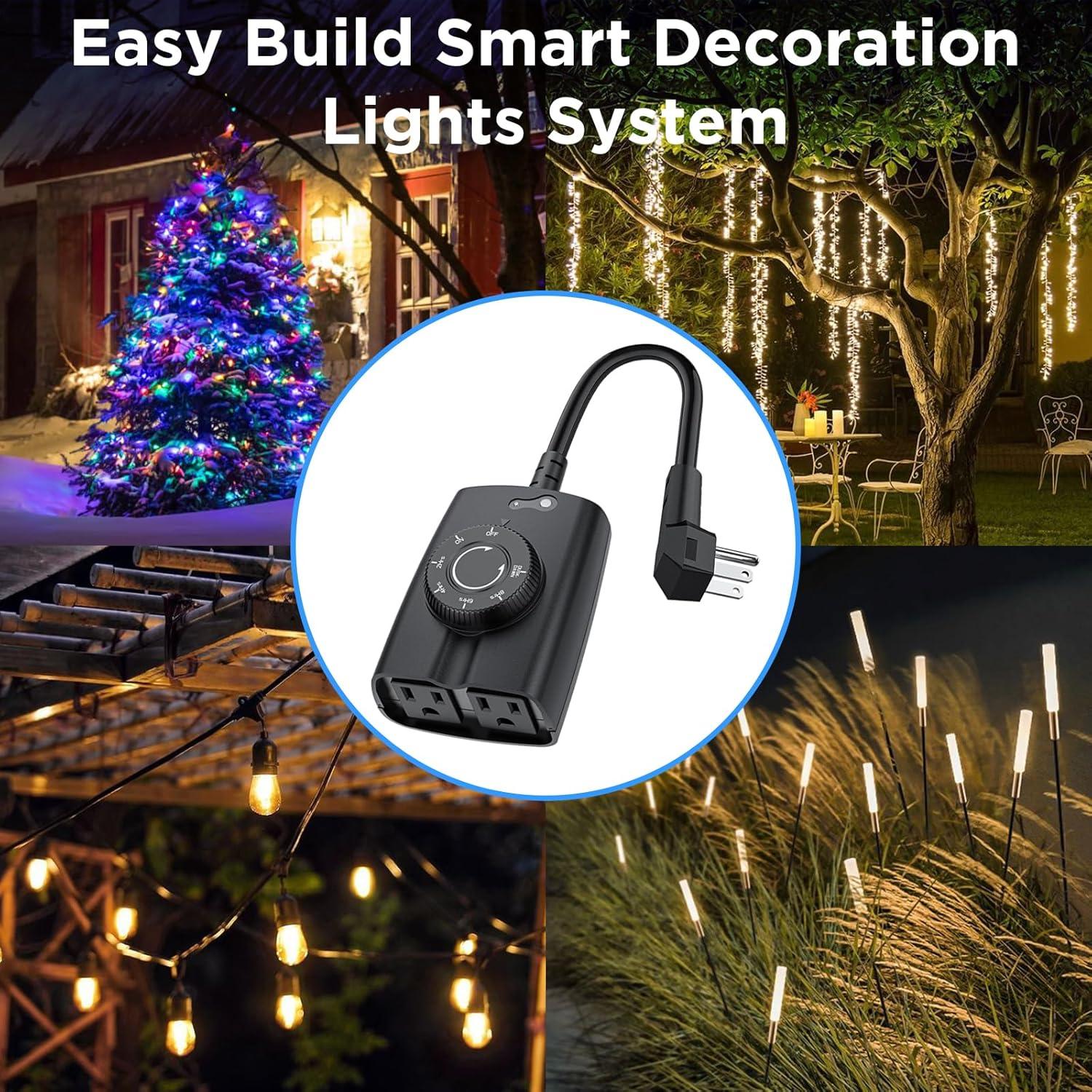 Temporizador Exterior G-ELEK 24 Horas con Sensor de Luz