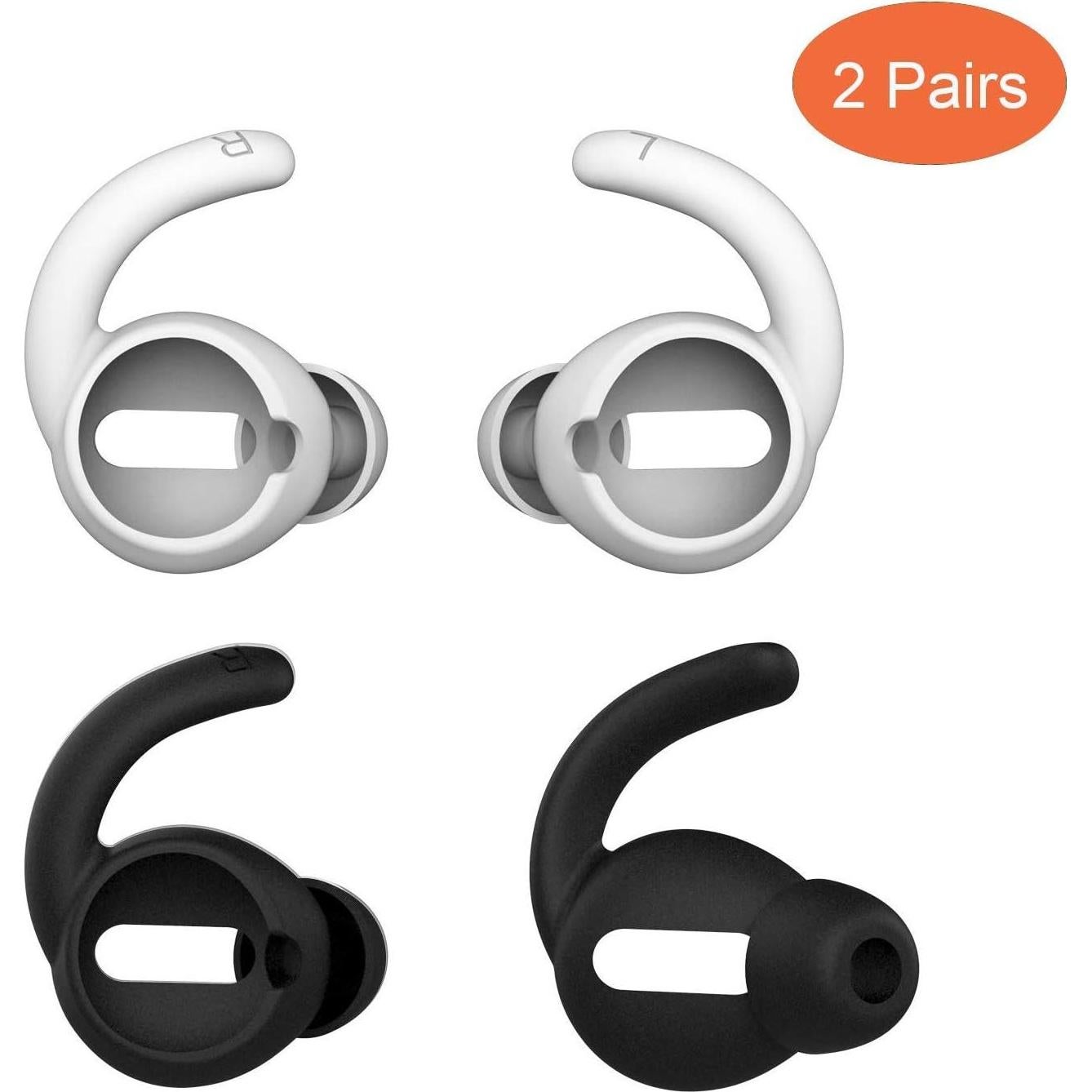 Ganchos de Silicona para Auriculares AirPods 1 y 2 - 2 Pares