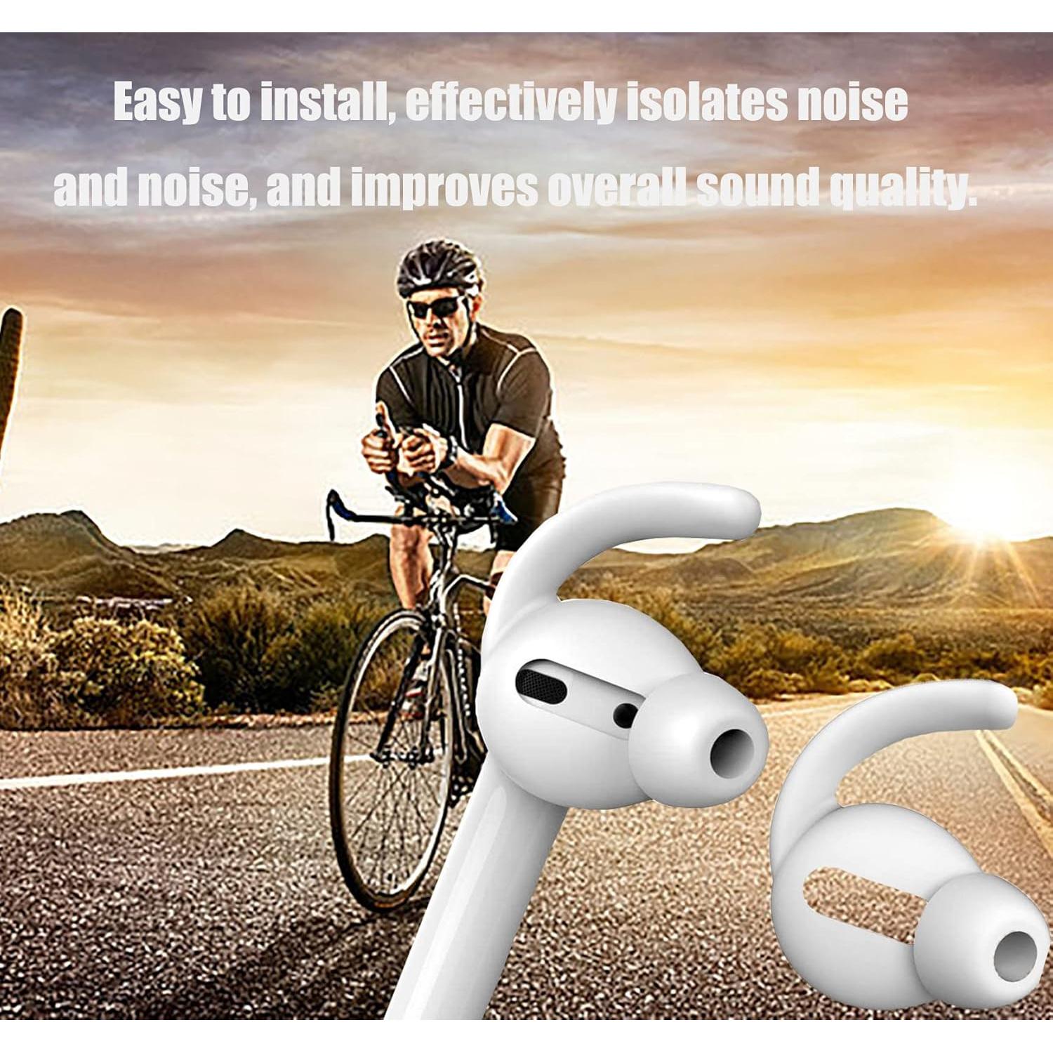 Ganchos de Silicona para Auriculares AirPods 1 y 2 - 2 Pares