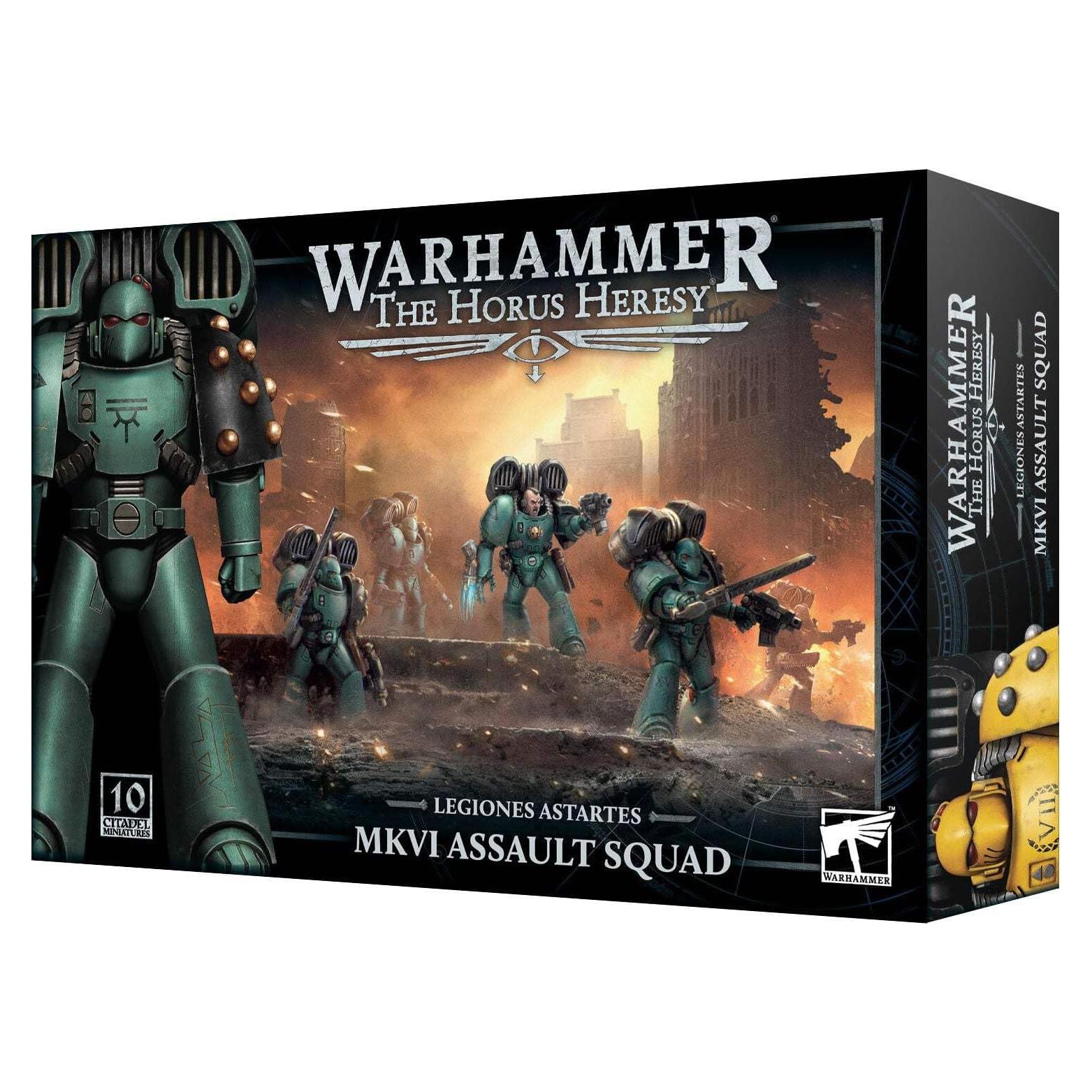 Marines de Asalto MKVI Games Workshop - 10 miniaturas