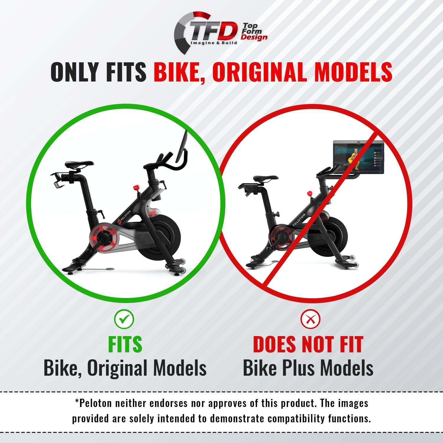 Bandeja Sidewinder TFD Negra para Peloton Bike - Soporte Laptop