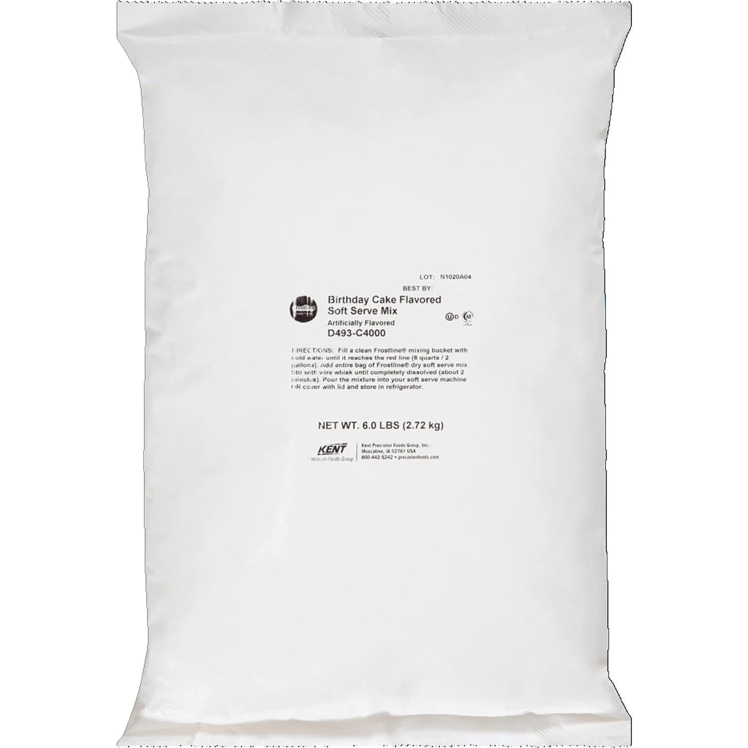 Mezcla de Helado Suave Frostline Pastel de Cumpleaños 2.73 kg