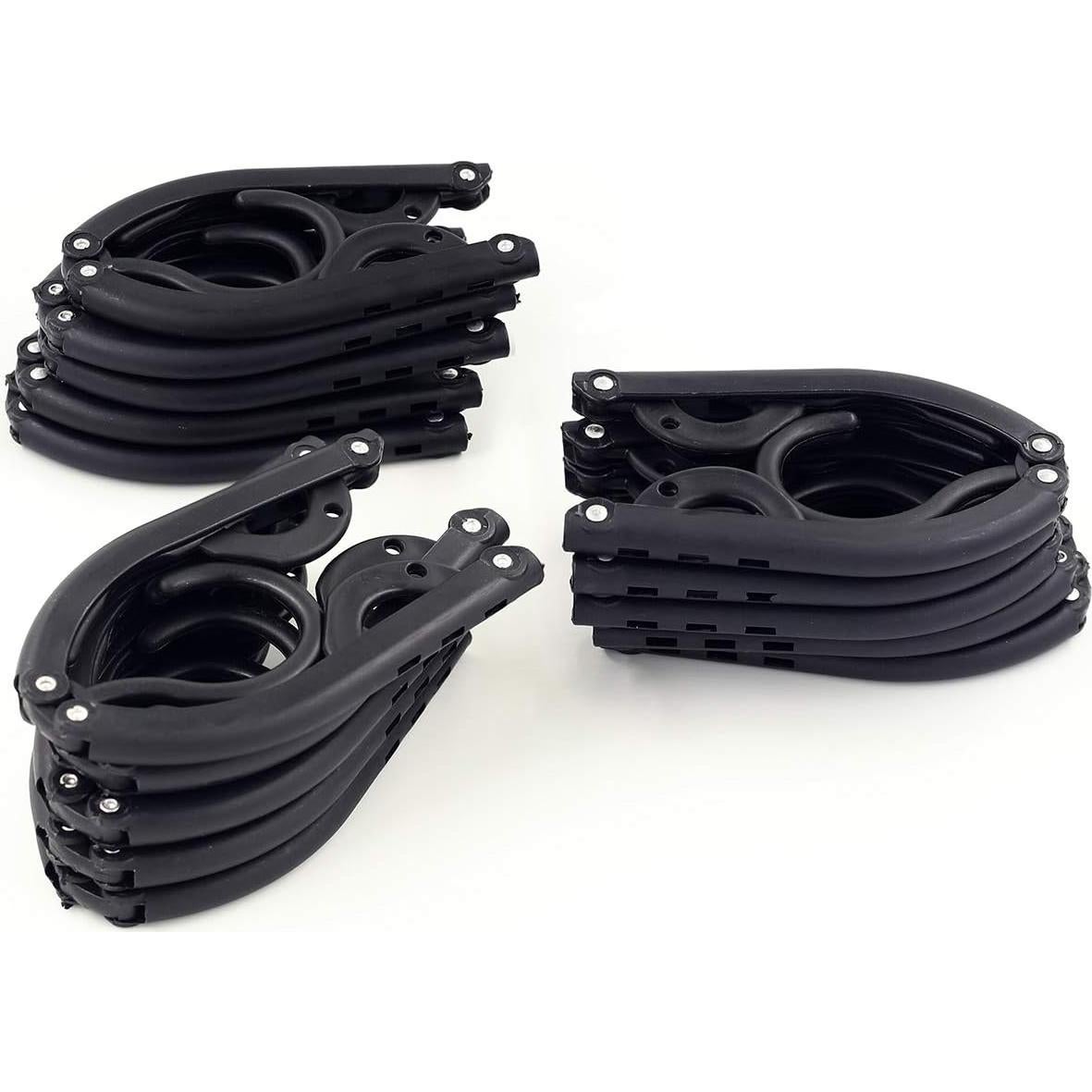 20 Perchas de Viaje Plegables ZCASMOS Antideslizantes 0.61kg