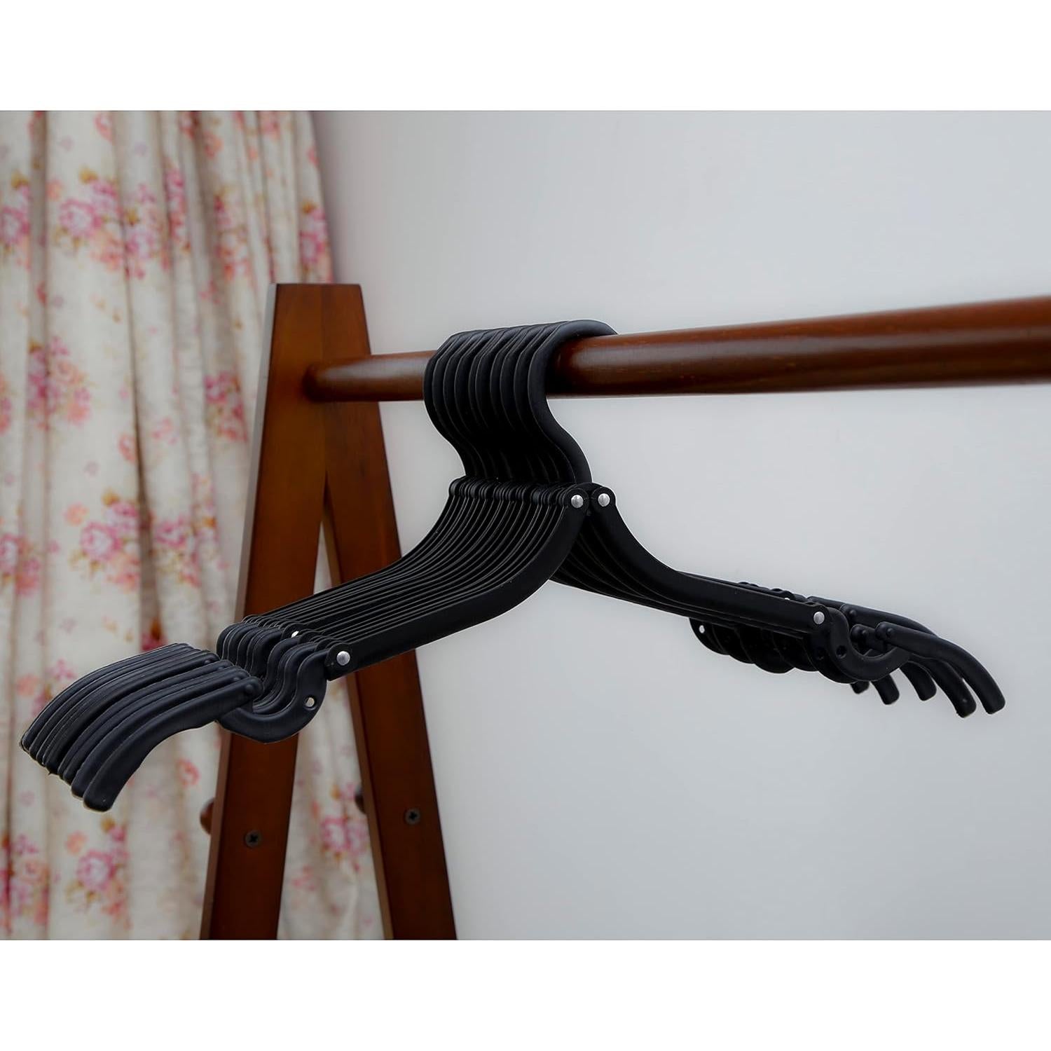 20 Perchas de Viaje Plegables ZCASMOS Antideslizantes 0.61kg