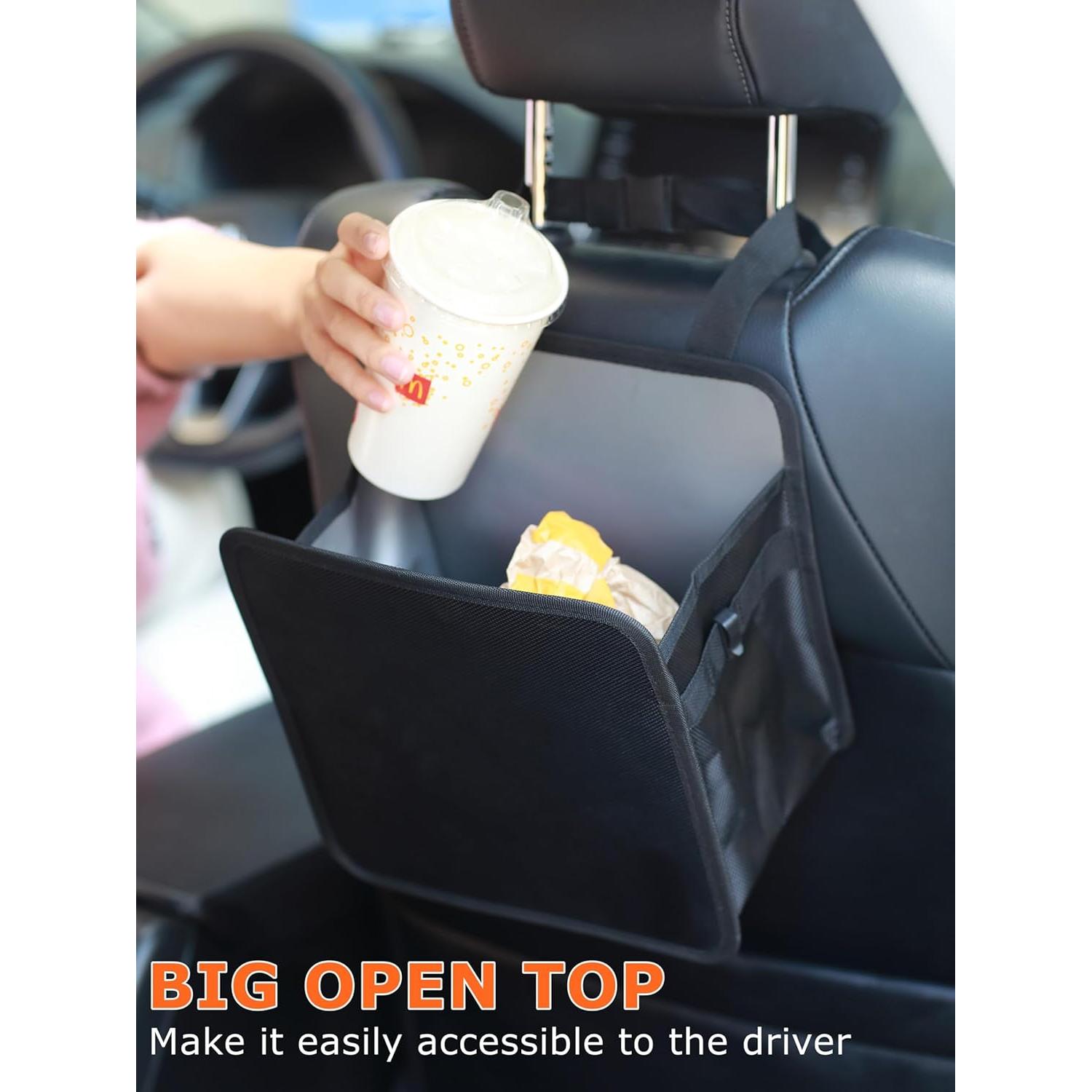 Basurero de Auto Ginsco 7L Plegable Impermeable Negro