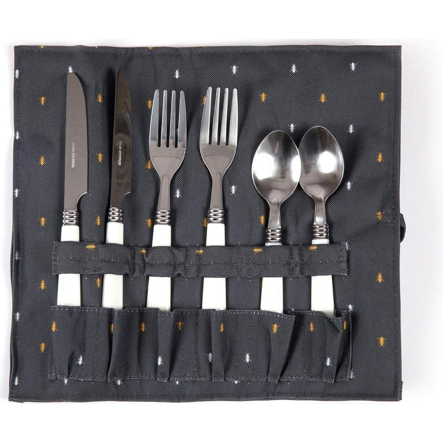 Cesta de Picnic Piccadilly PICNIC TIME para 2 - Mimbre Gris