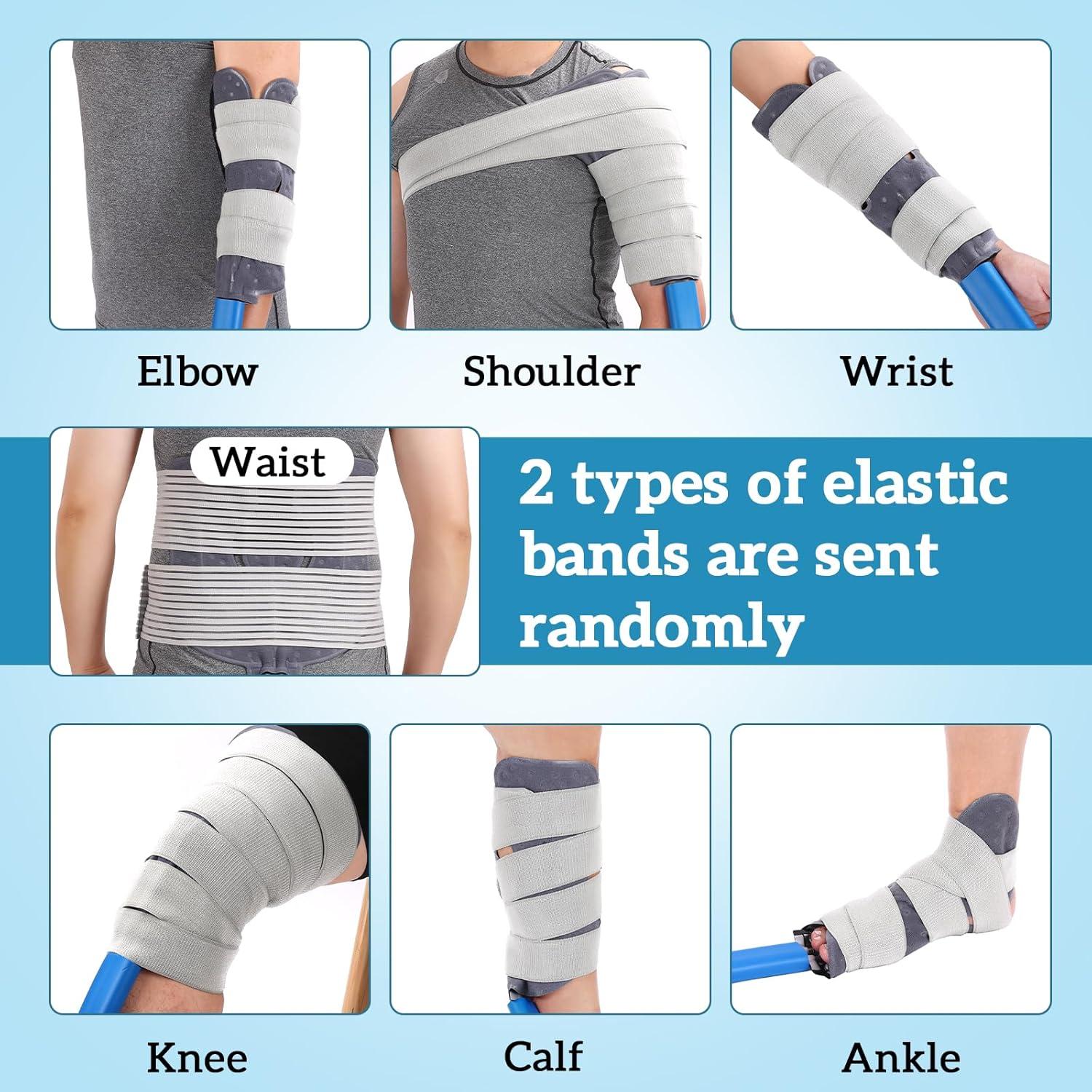 Máquina de Terapia Fría Veanvoky con Almohadilla Universal Azul