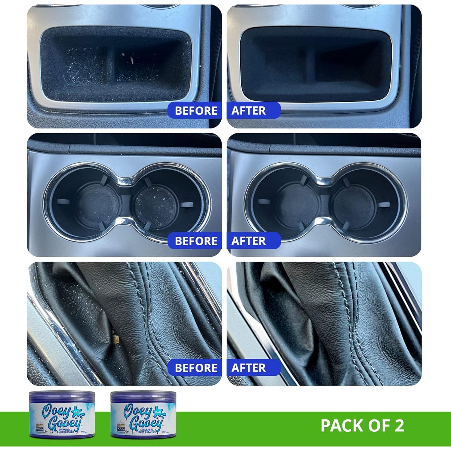 Gel Limpiador Aromatizado CarX para Auto - Paquete de 2