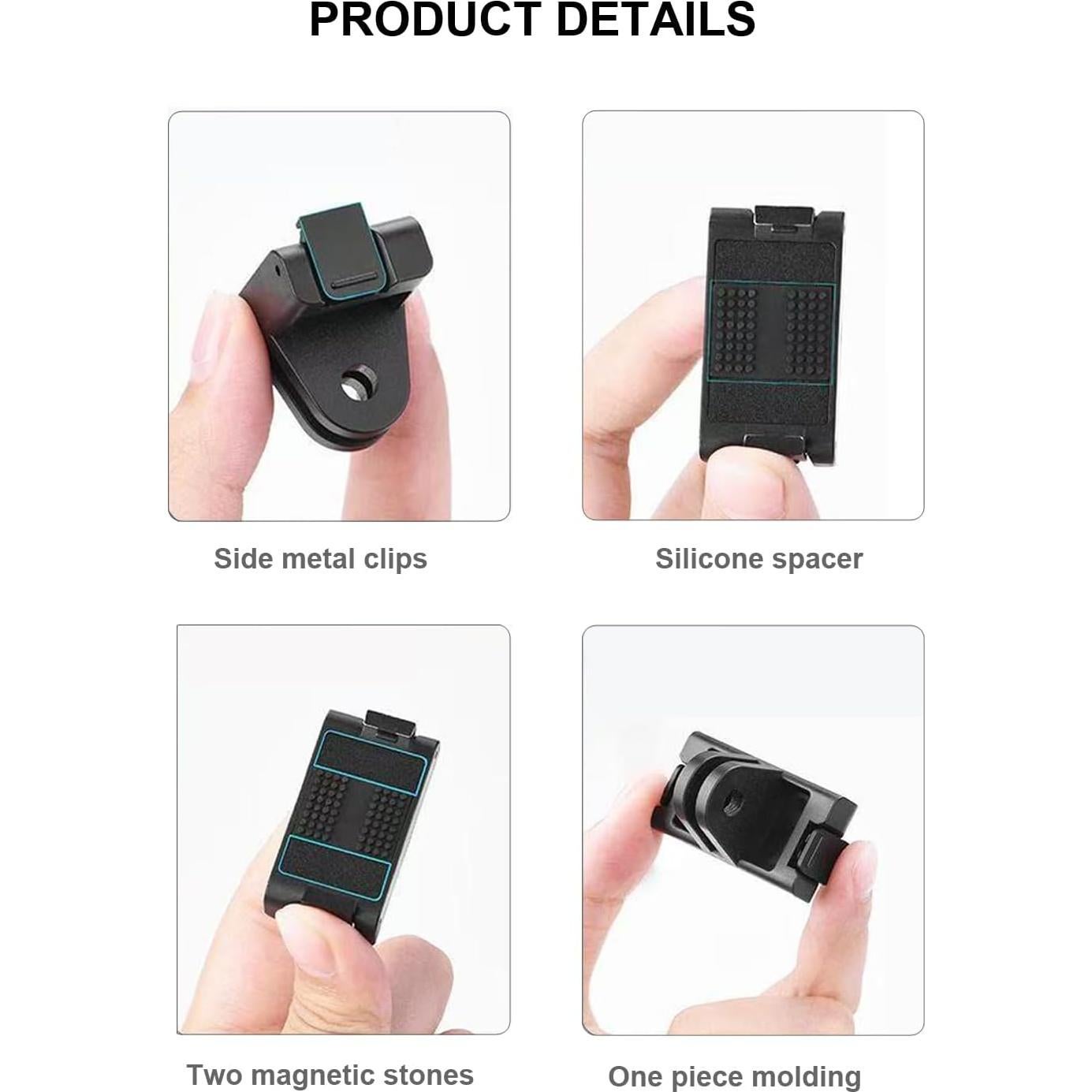 Base de Montaje Magnética DJI OSMO Action 5 Pro - Adaptador