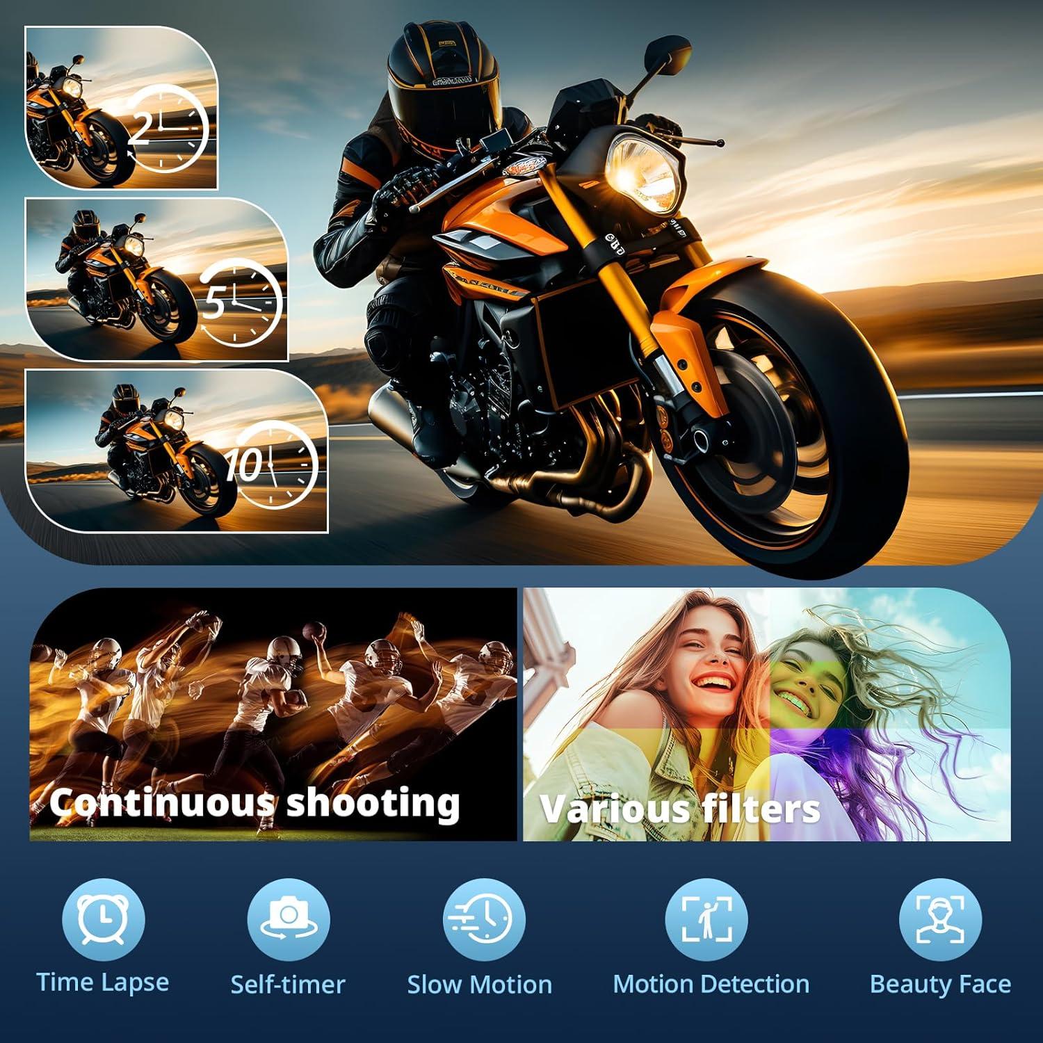 Cámara Digital 4K JGIPL DC101 48MP Zoom 16X Pantalla 3"