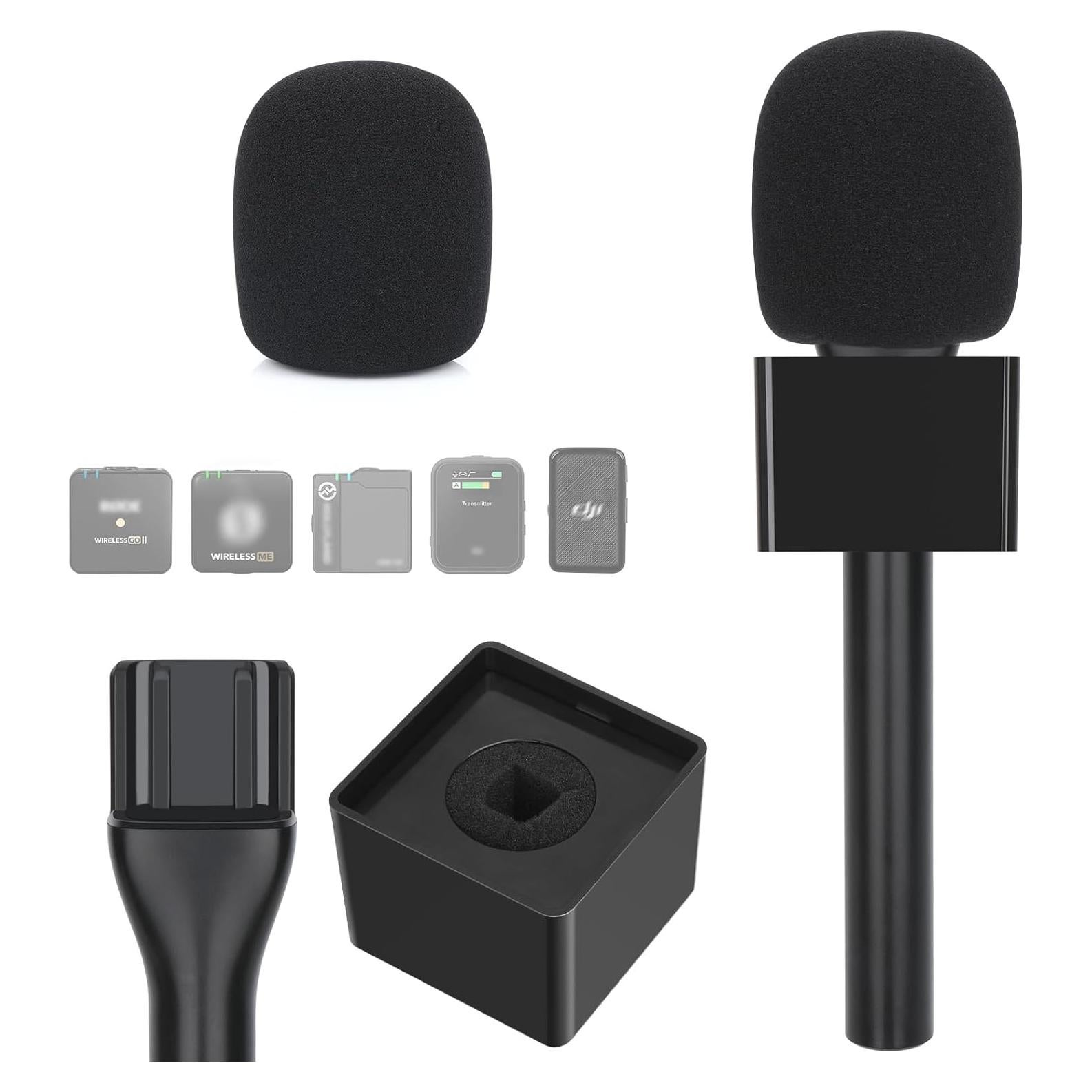 Mango de Micrófono Lavalier YOUSHARES para Rode y DJI - Incluye Filtro y Bandera