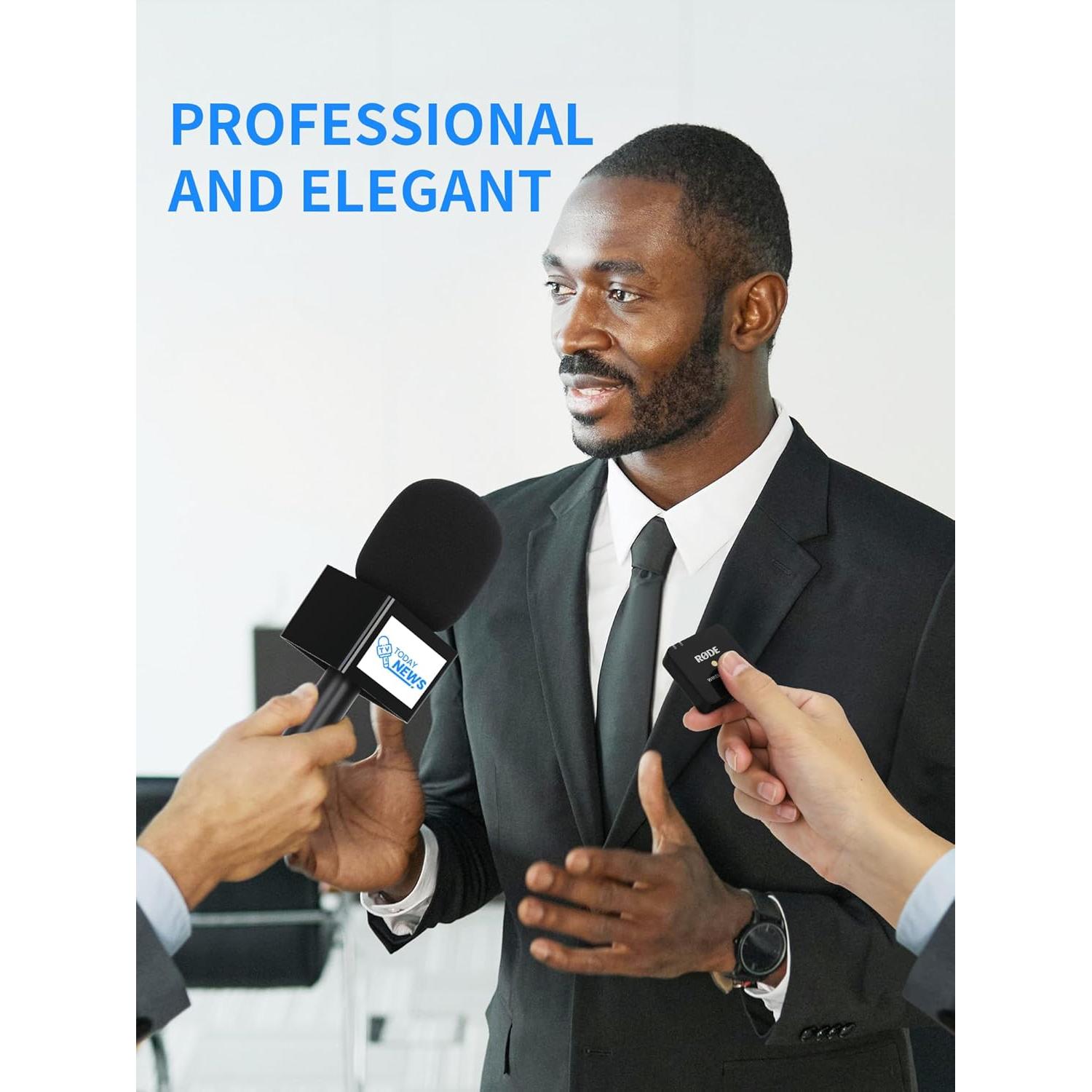 Mango de Micrófono Lavalier YOUSHARES para Rode y DJI - Incluye Filtro y Bandera