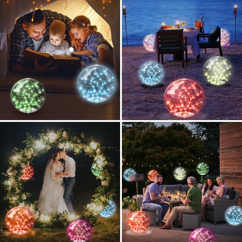 Luces Flotantes Solares Sunlisky 36.8 cm RGB Control Remoto