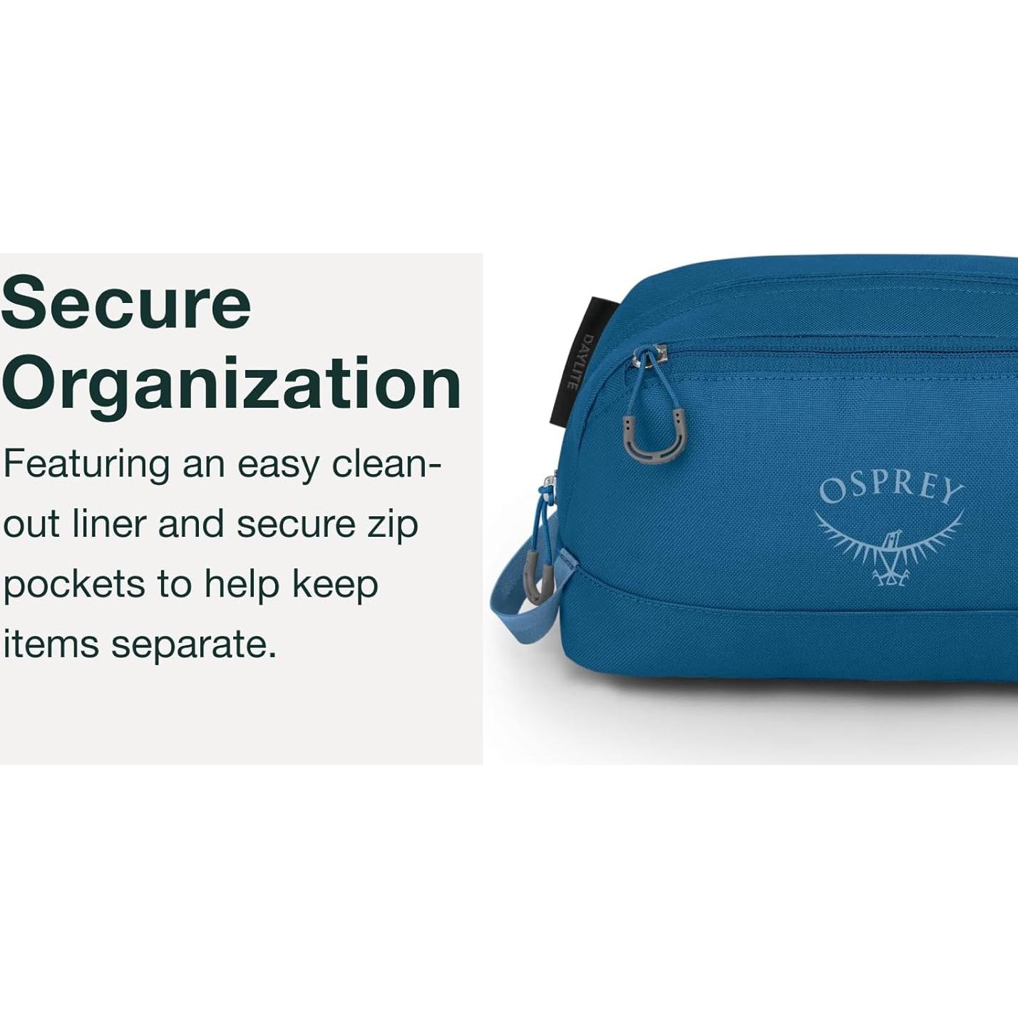 Kit de Aseo Osprey Daylite Negro Organizador de Viaje